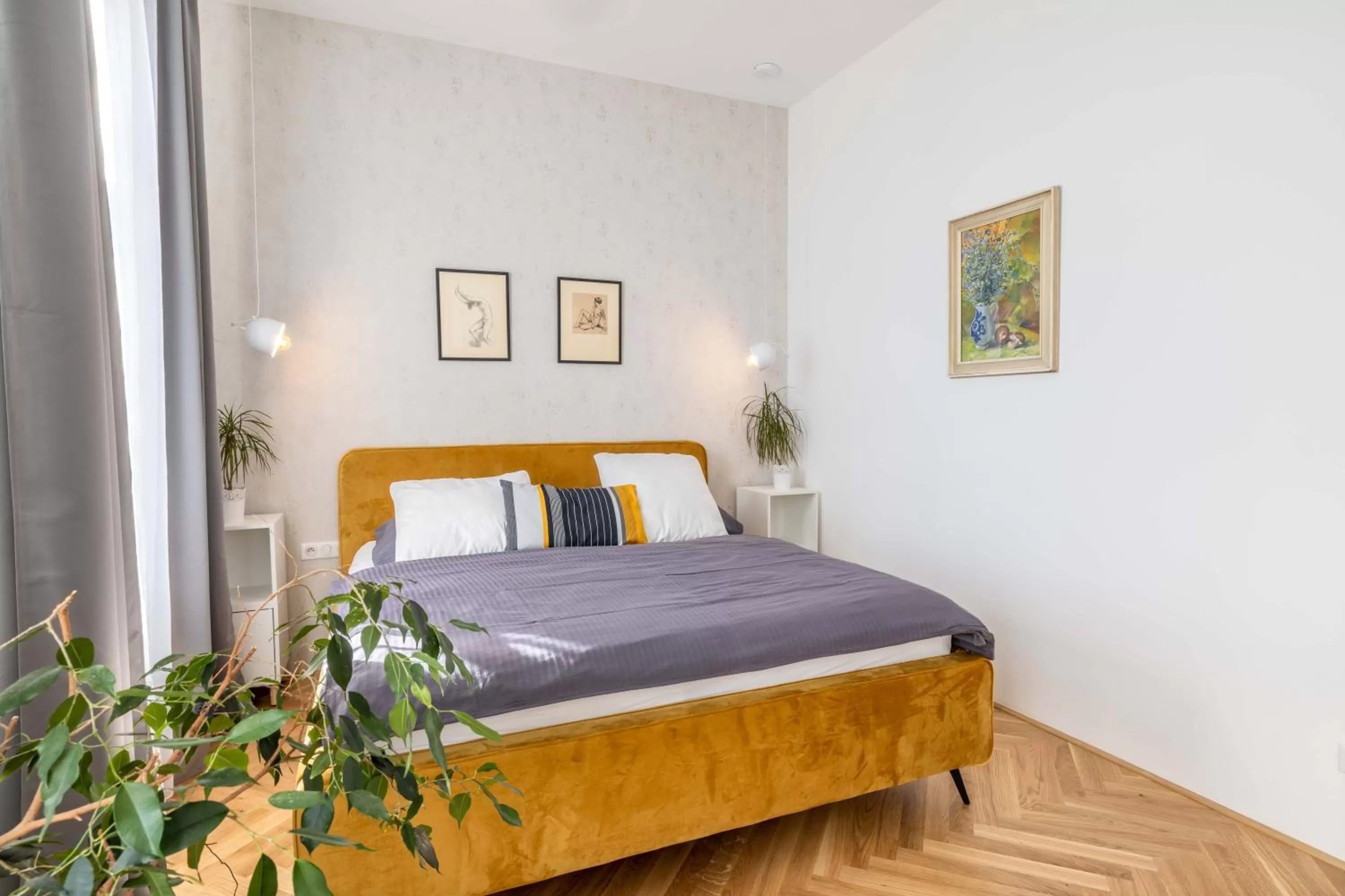 Bedroom, Bed in Apartmány Marienhof