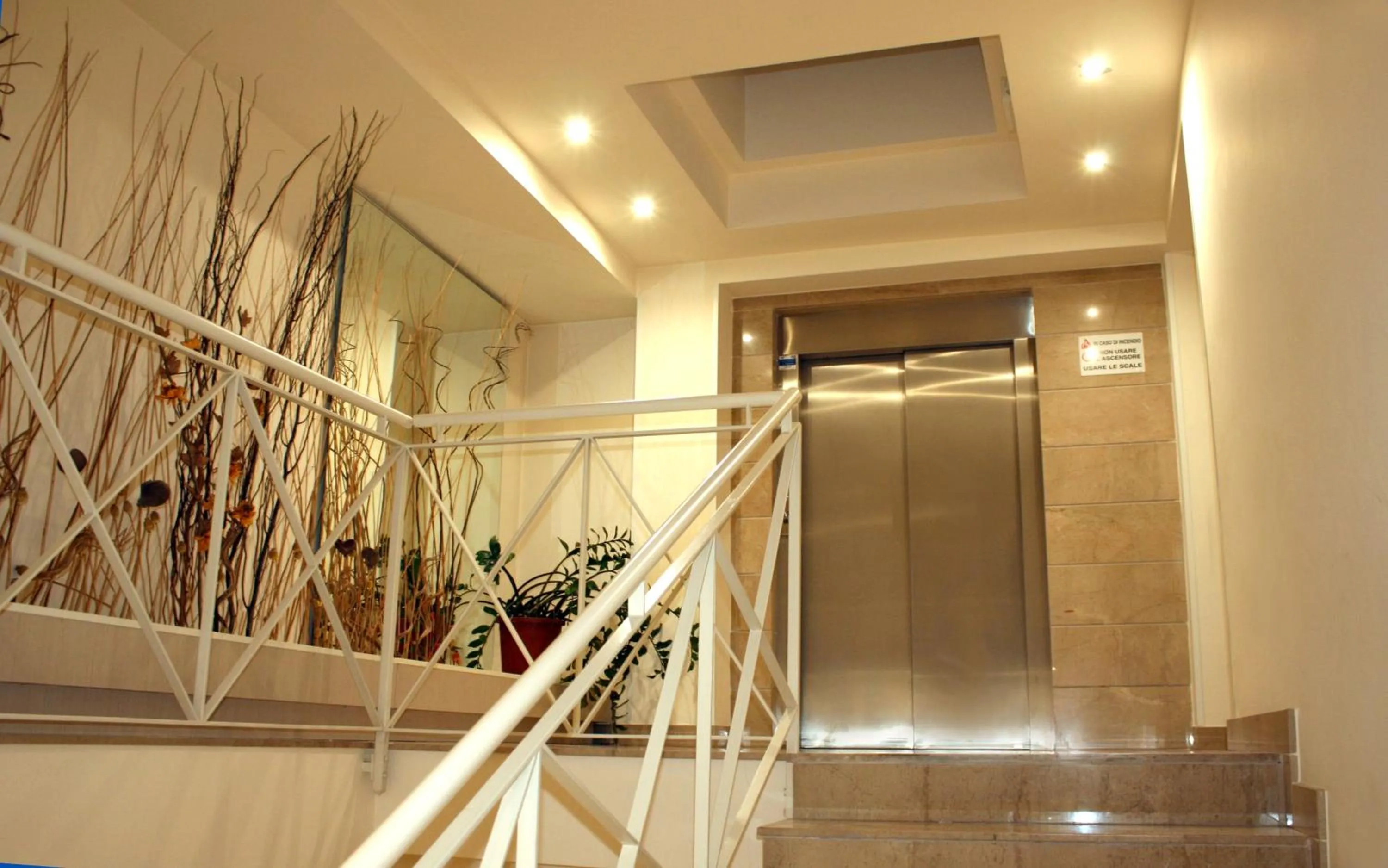 Decorative detail in Hotel Villa Cibele