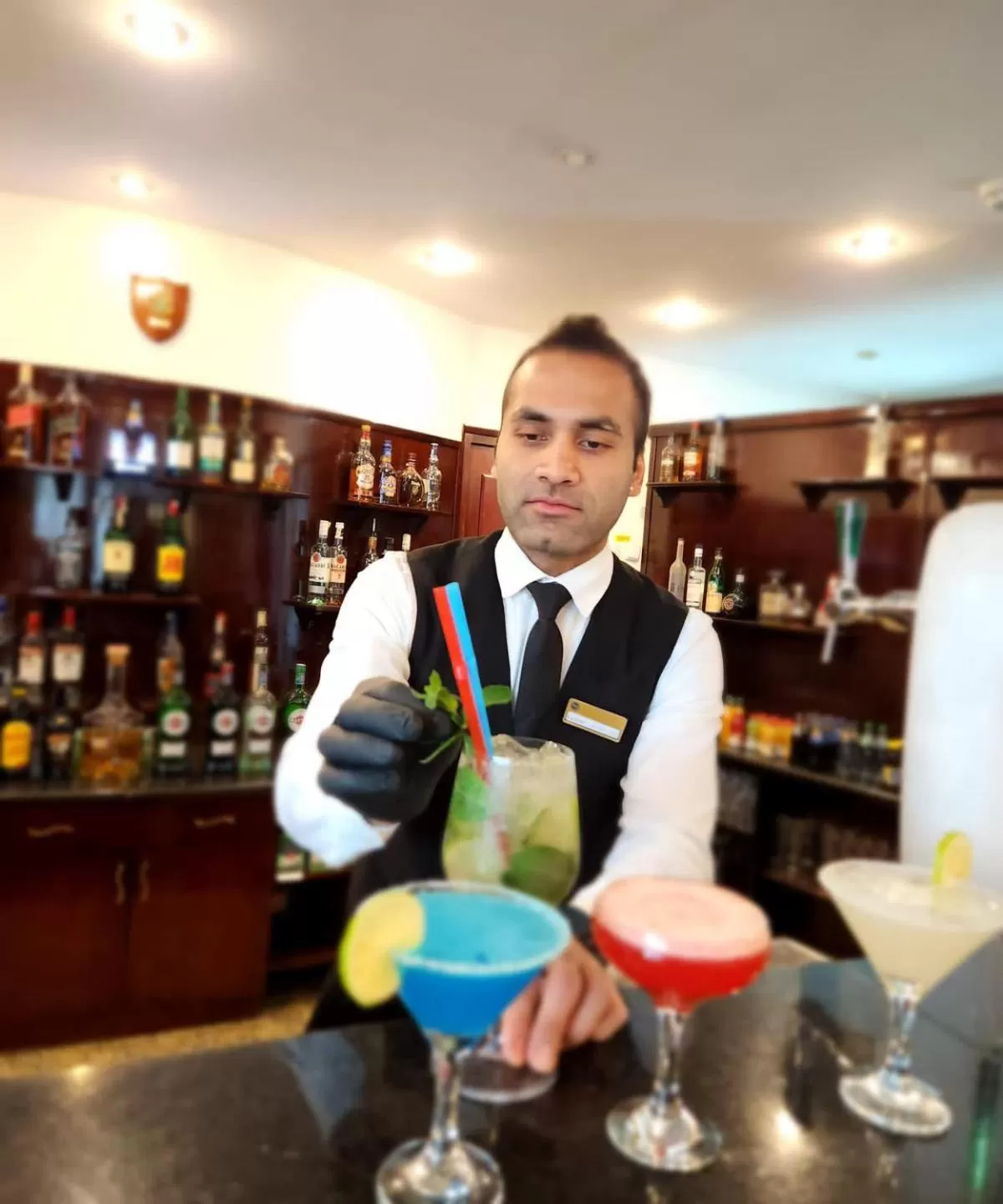 Lounge or bar in Hotel Piatra Mare