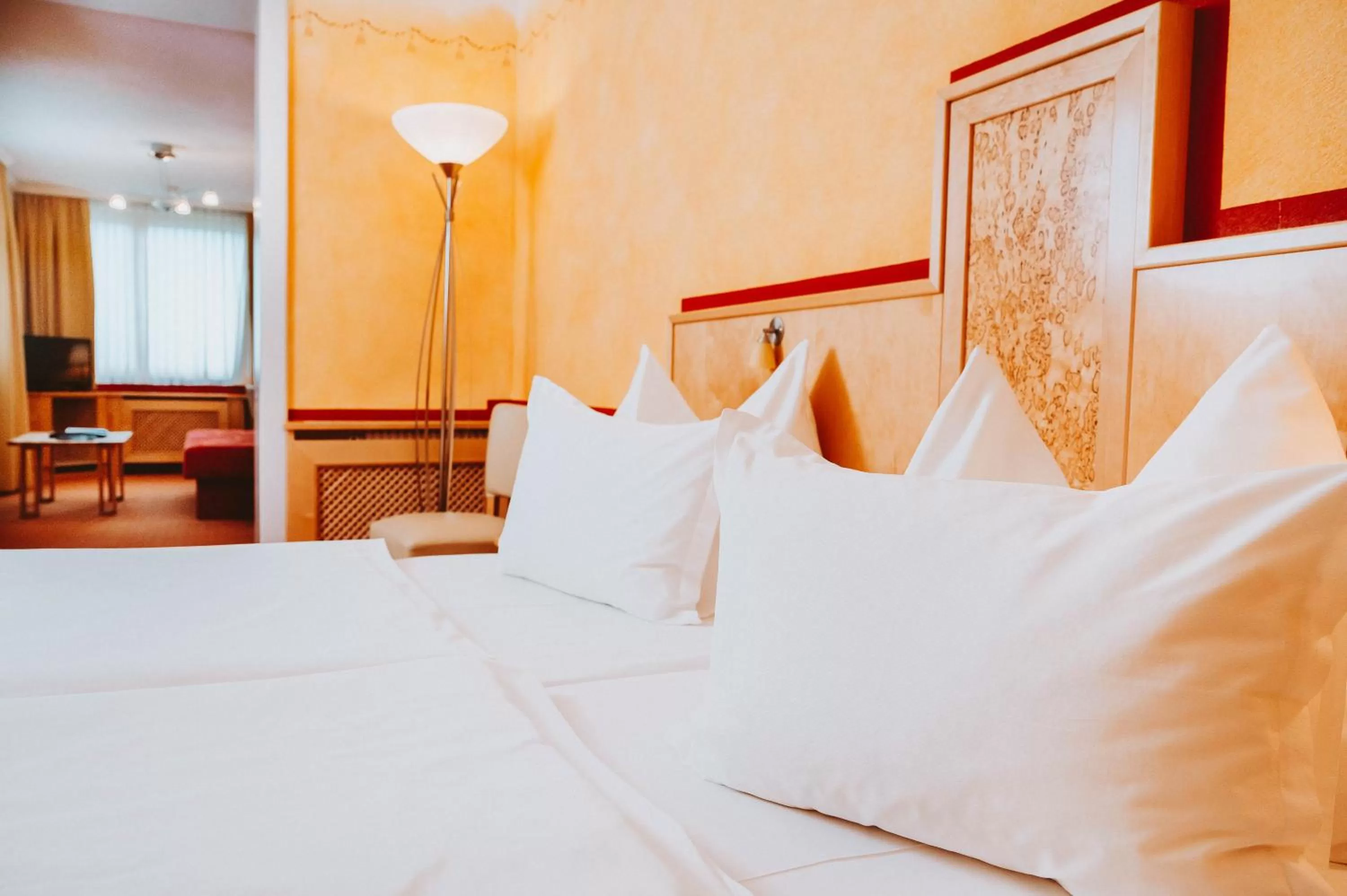 Bed in Hotel Brücklwirt