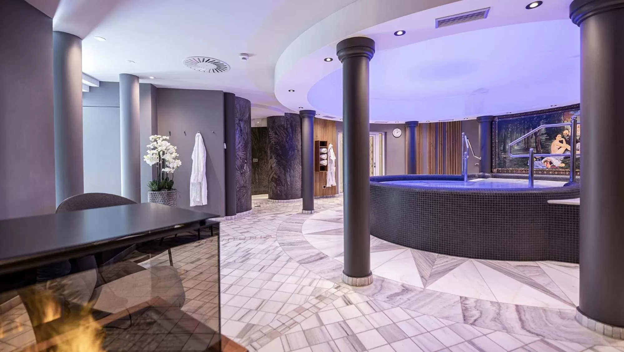 Spa and wellness centre/facilities in Hotel Almesberger