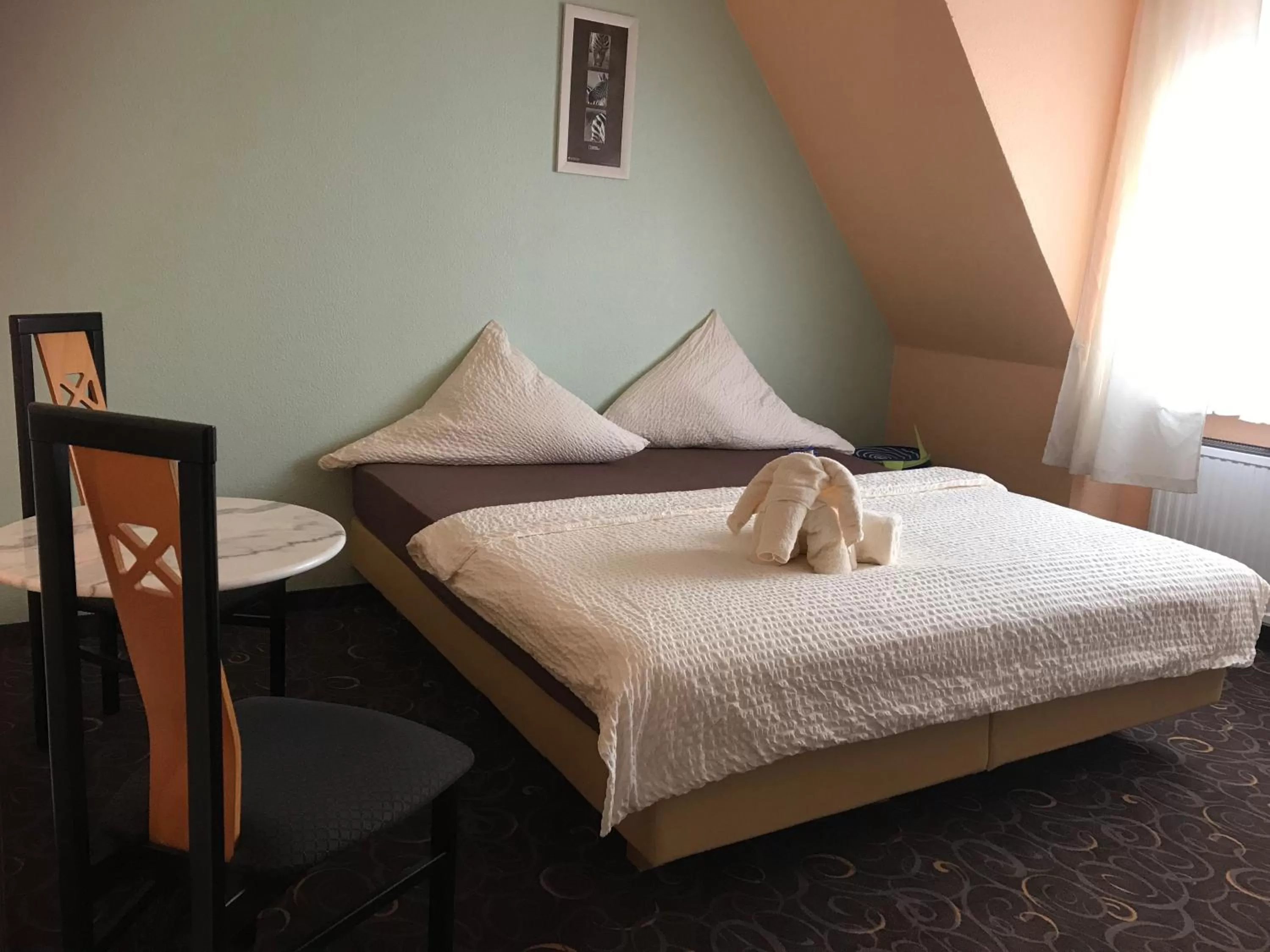 Bedroom, Bed in Hotel Seemeile