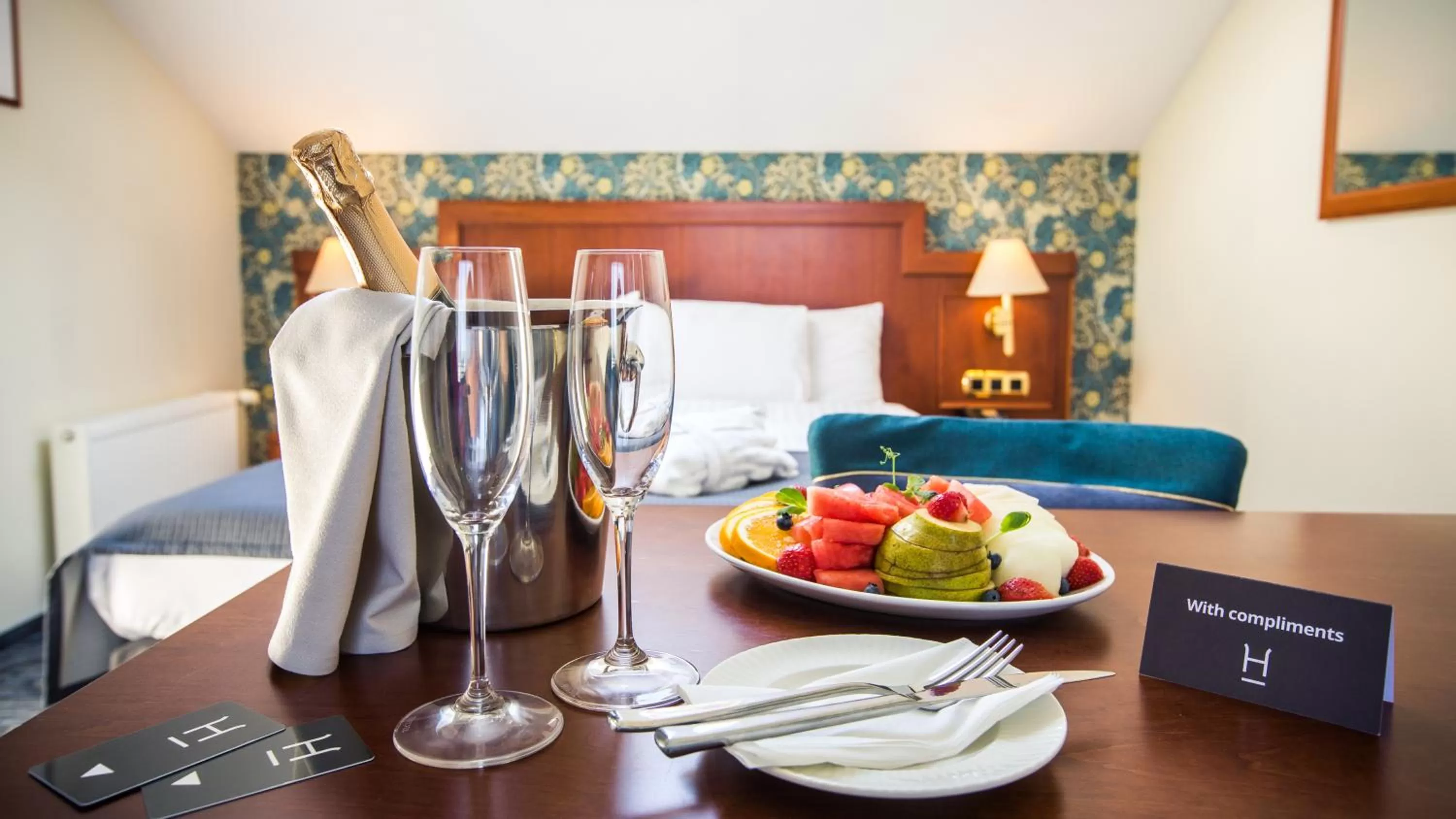 Logo/Certificate/Sign in Hestia Hotel Jugend