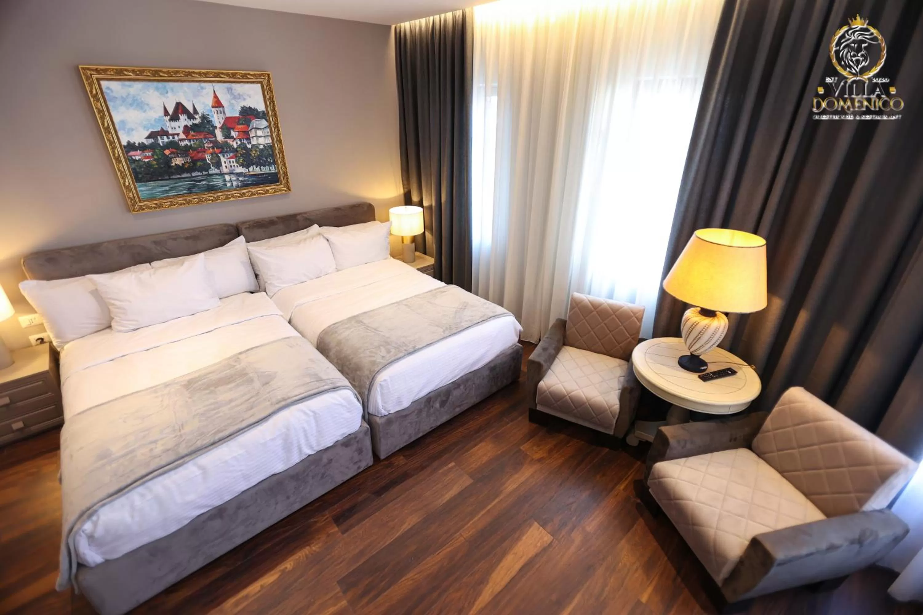 Bed in Villa Domenico Korce