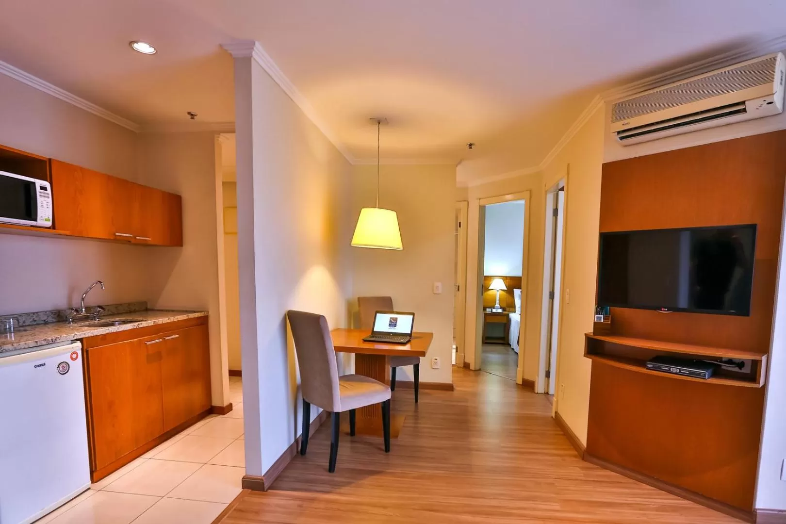 Living room in Quality Suites Vila Olimpia