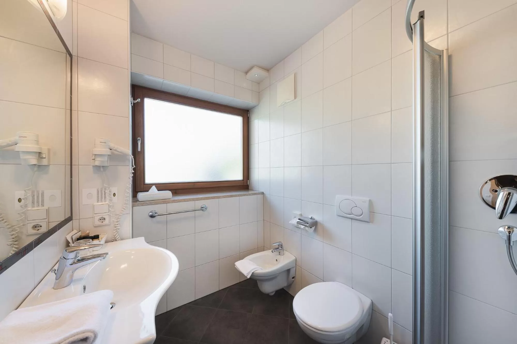 Bathroom in Hotel Kesslwirt