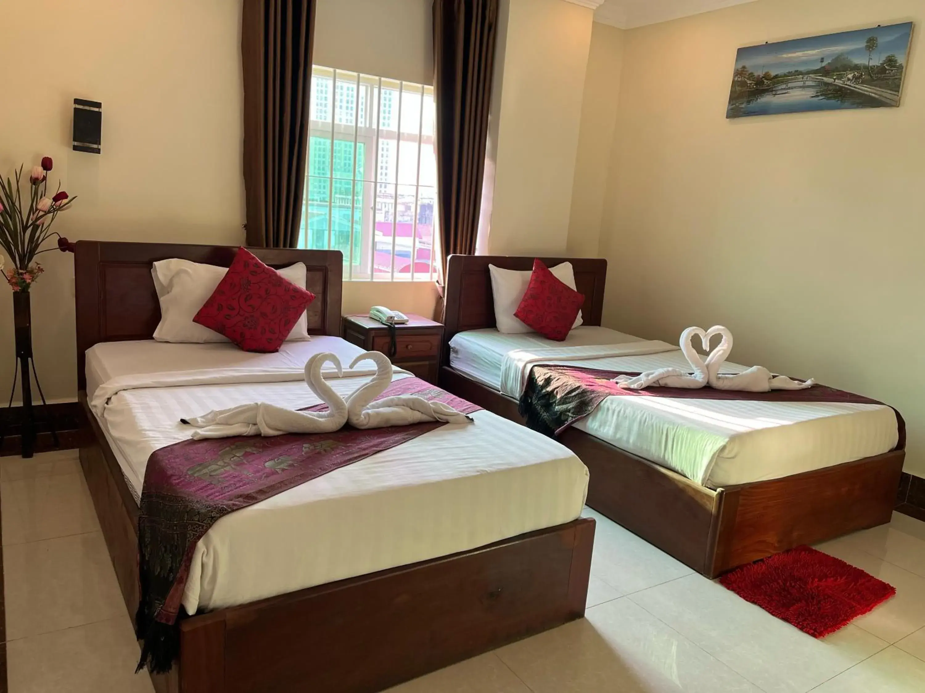 Twin Room in Queenwood Hotel Twin Room in Queenwood Hotel