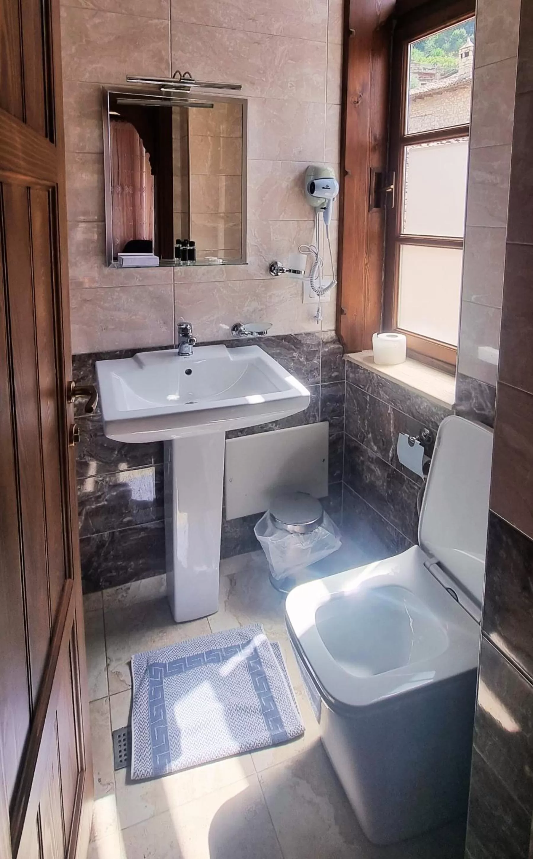 Bathroom in Hotel Gorica- UNESCO quarter