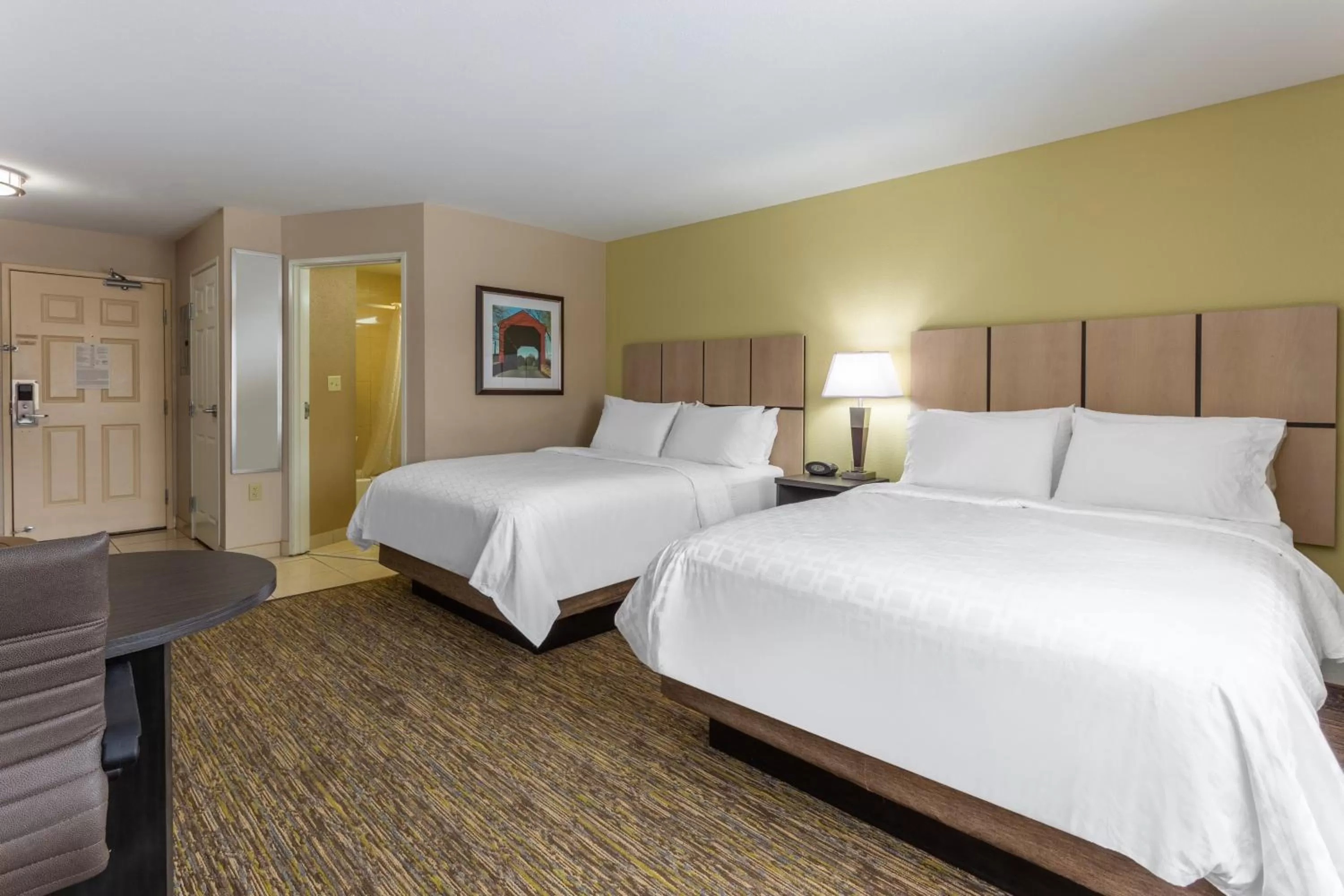 Photo of the whole room, Bed in Candlewood Suites South Bend Airport by IHG