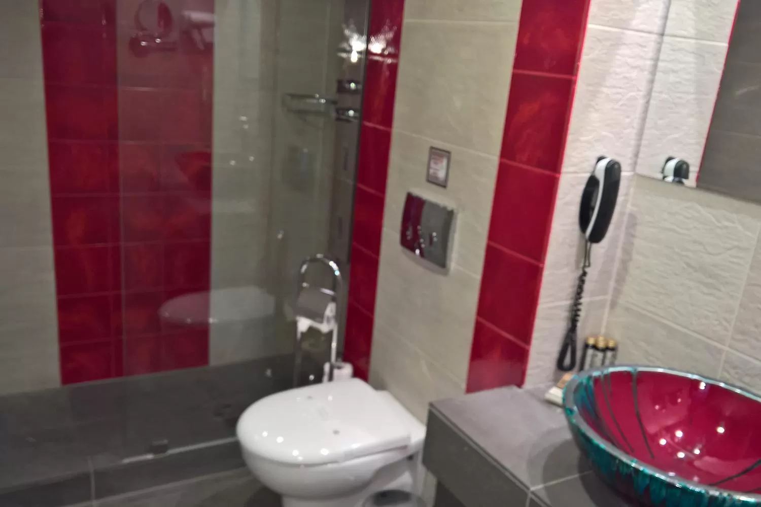 Shower in Kalavrita Canyon Hotel & Spa