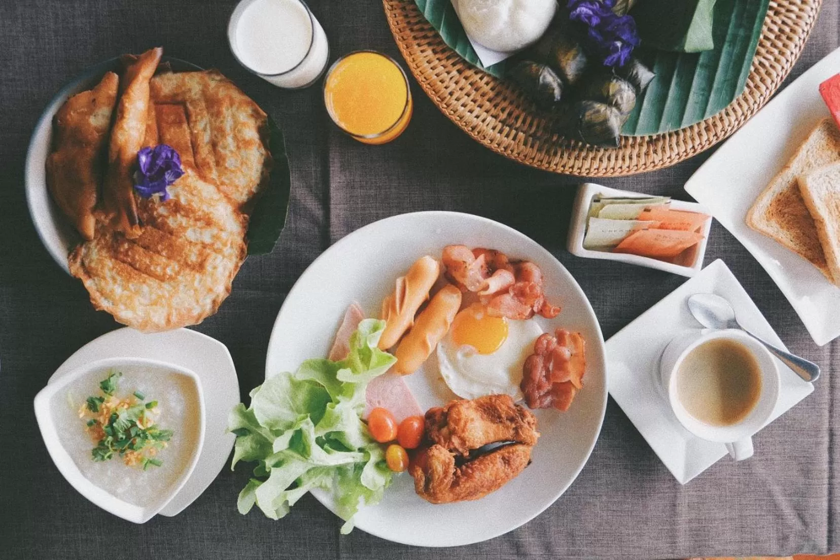 Breakfast in Numsai Khaosuay Resort