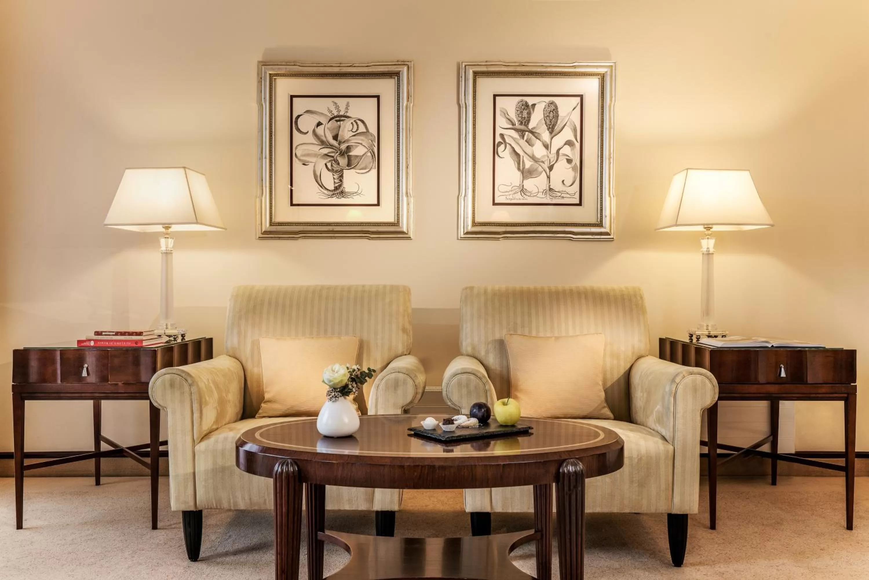 Living room in Parkhotel Bremen – ein Mitglied der Hommage Luxury Hotels Collection