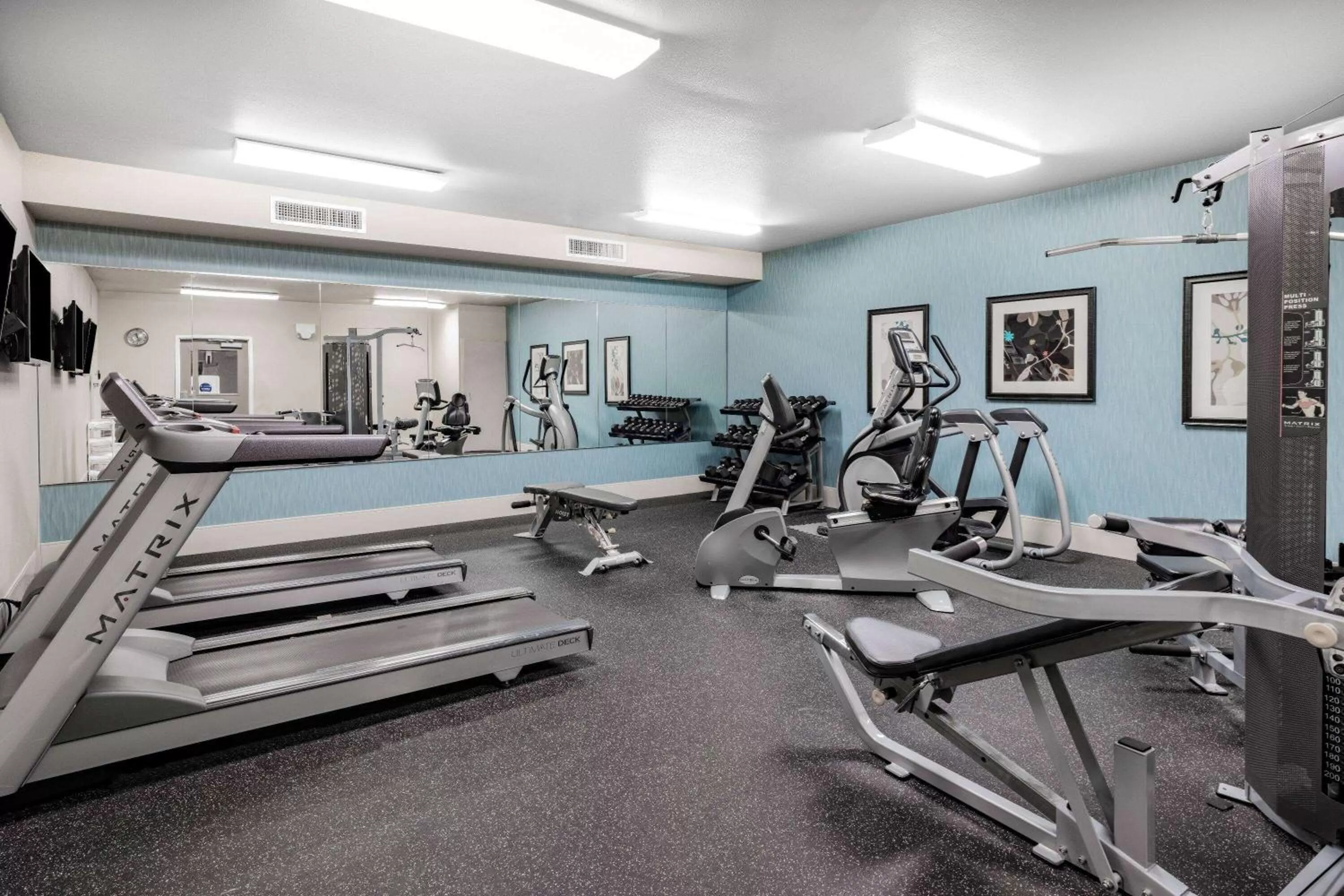 Fitness centre/facilities in Hawthorn Extended Stay by Wyndham Dickinson