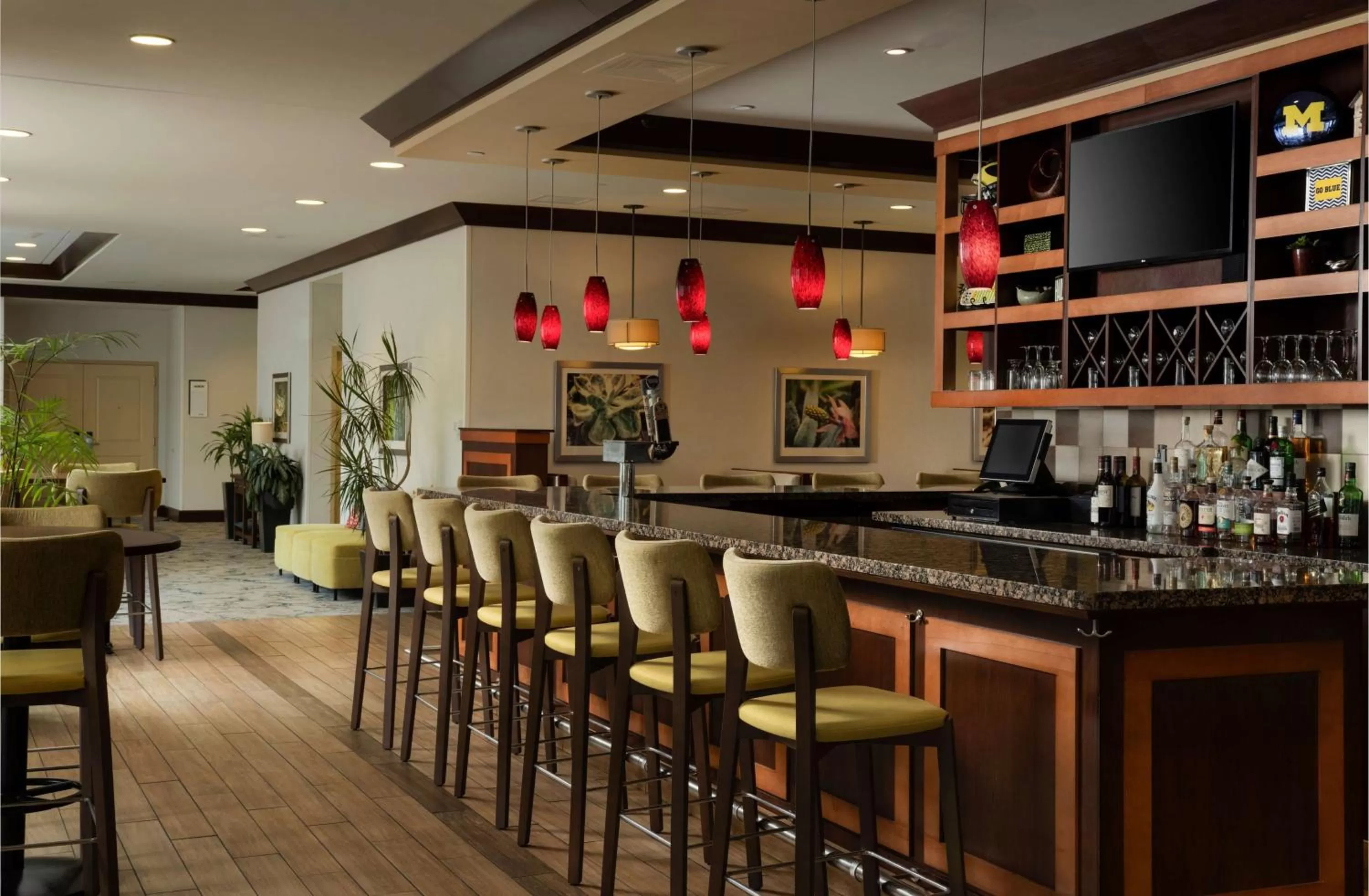 Lounge or bar in Hilton Garden Inn Ann Arbor