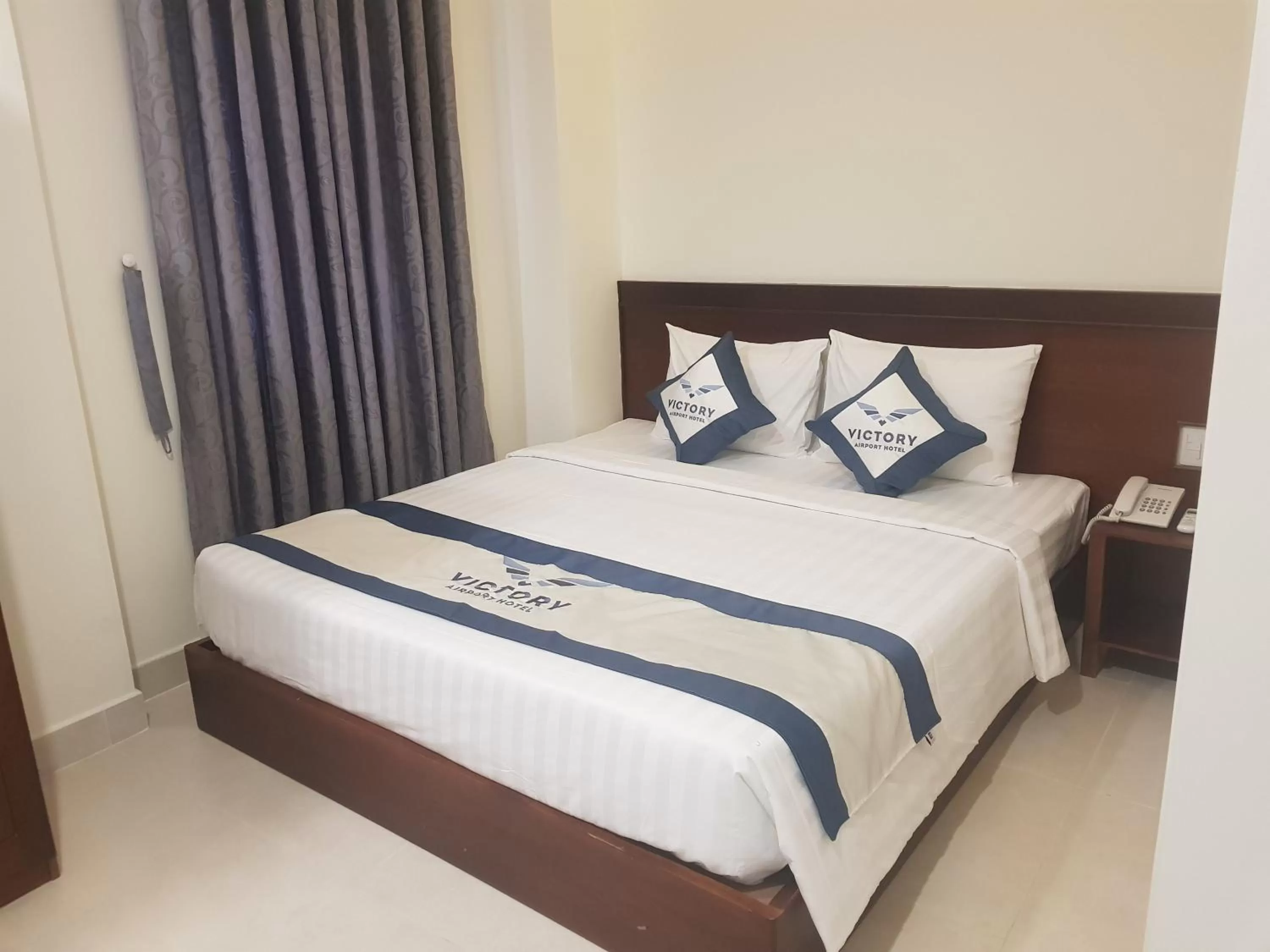 Bed in Victory Airport Hotel