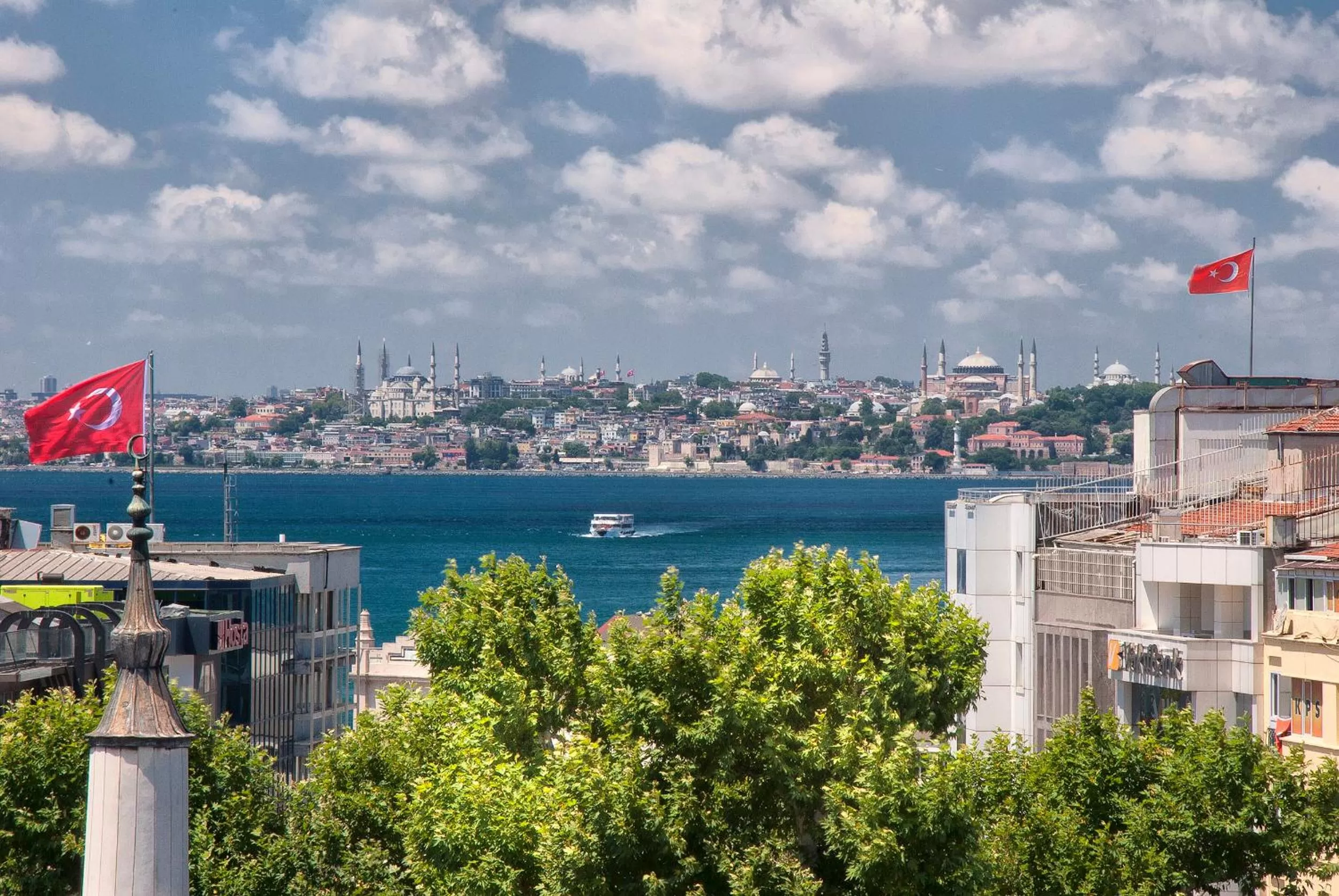 City view in Ooda Rooms Kadıköy