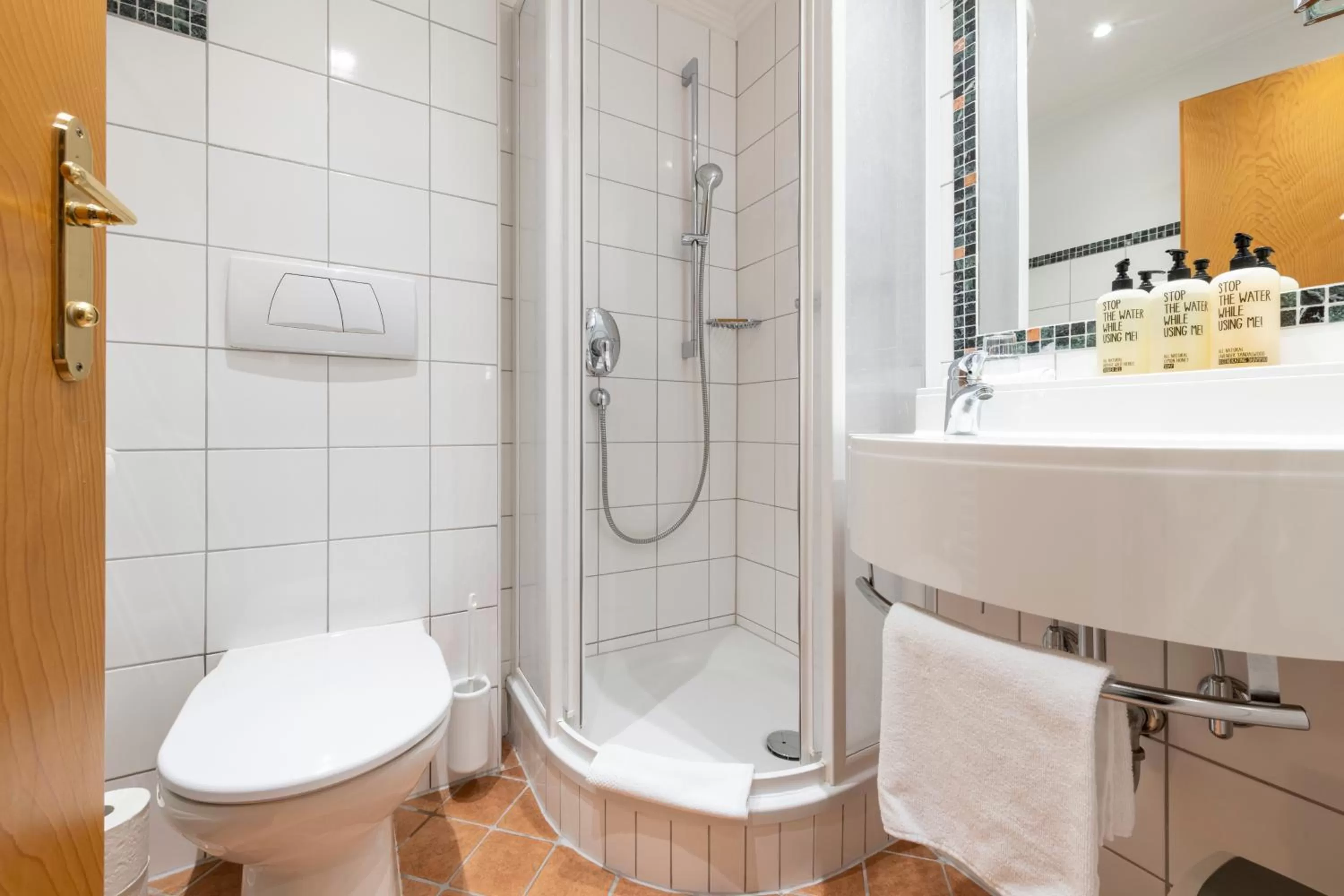 Bathroom in Hotel Jakob