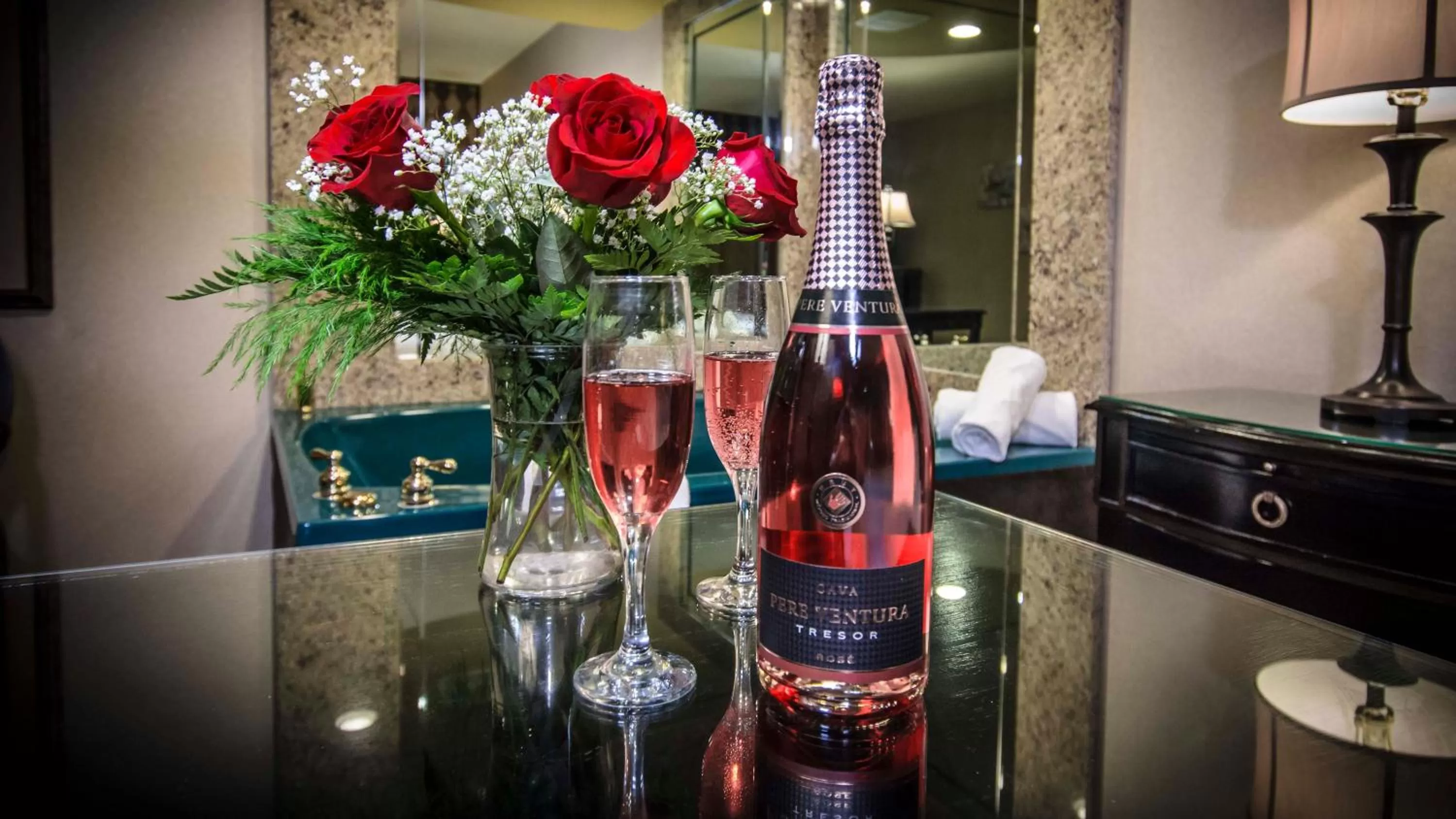 Drinks in Garden Place Hotel