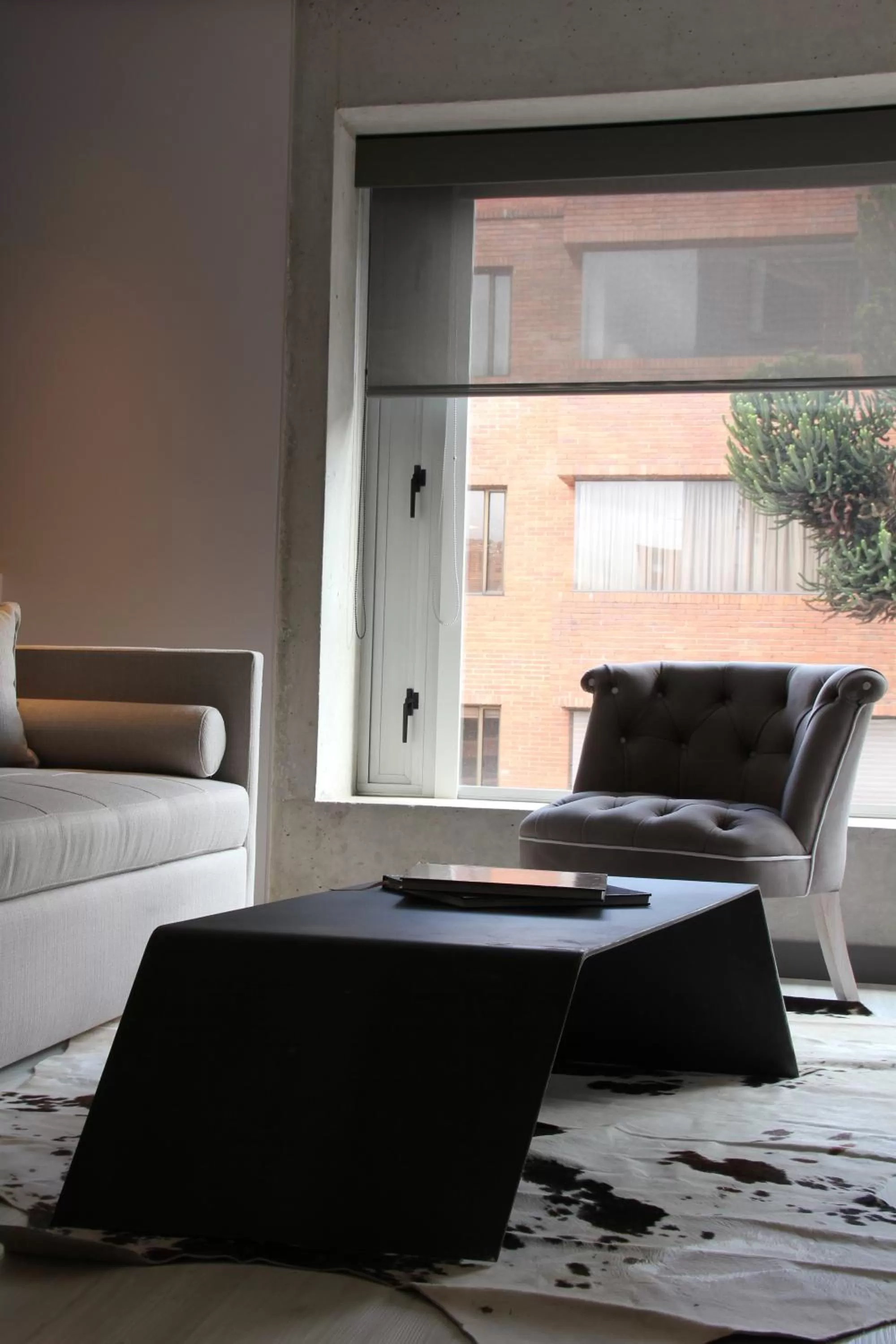 Seating area, Bed in Hotel CityFlats