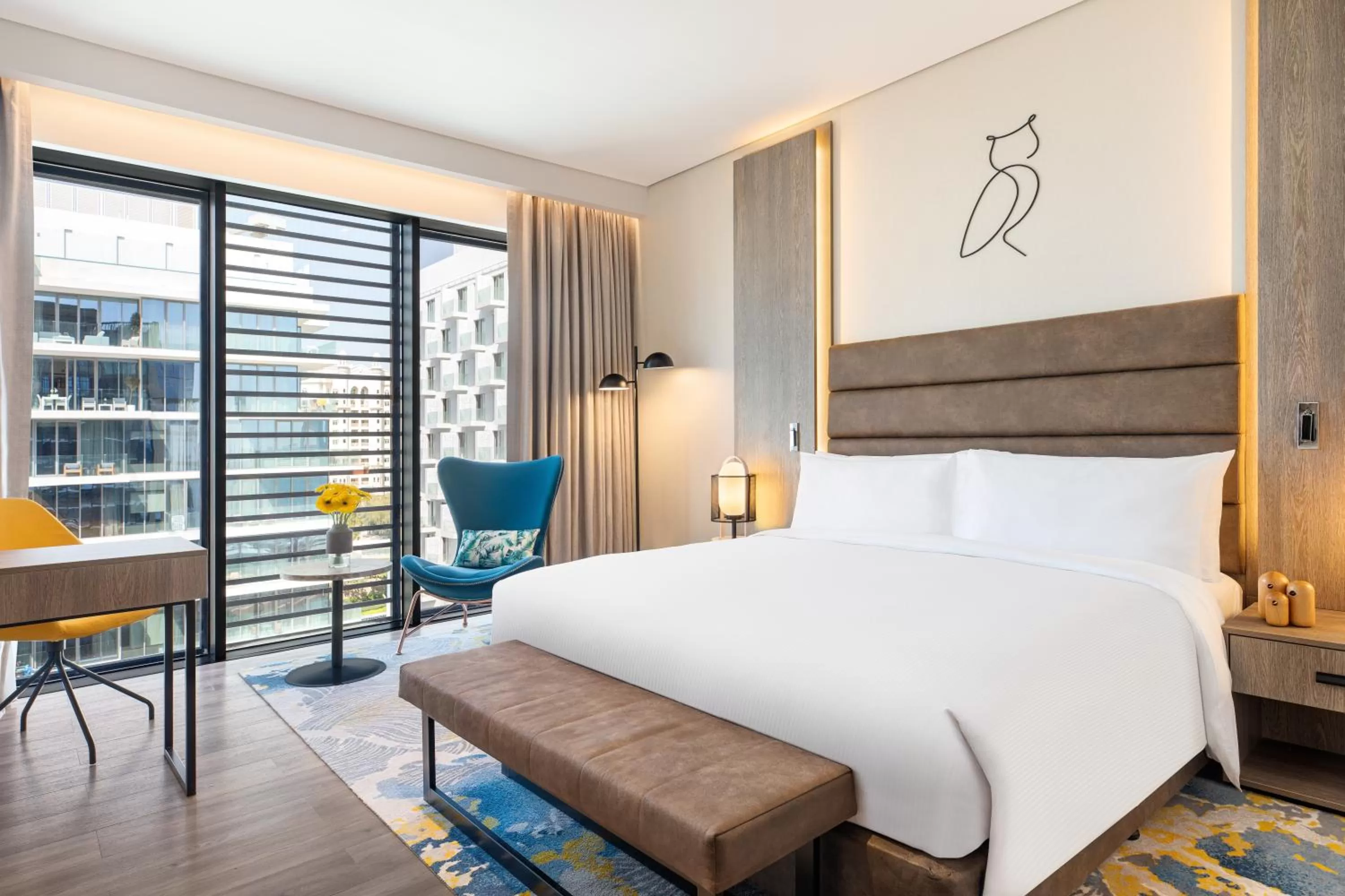 Bed in voco Dubai The Palm by IHG