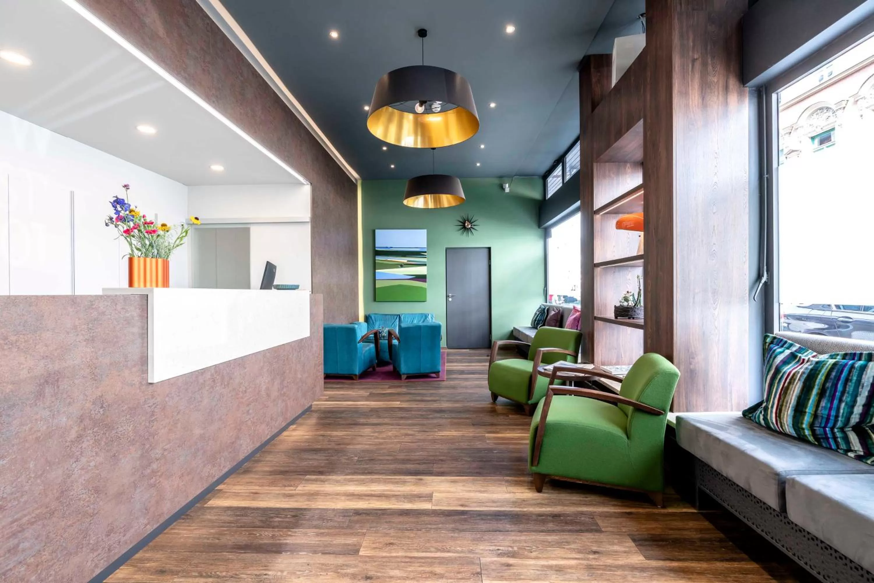 Lobby or reception in Westend Hotel (non-smoking)