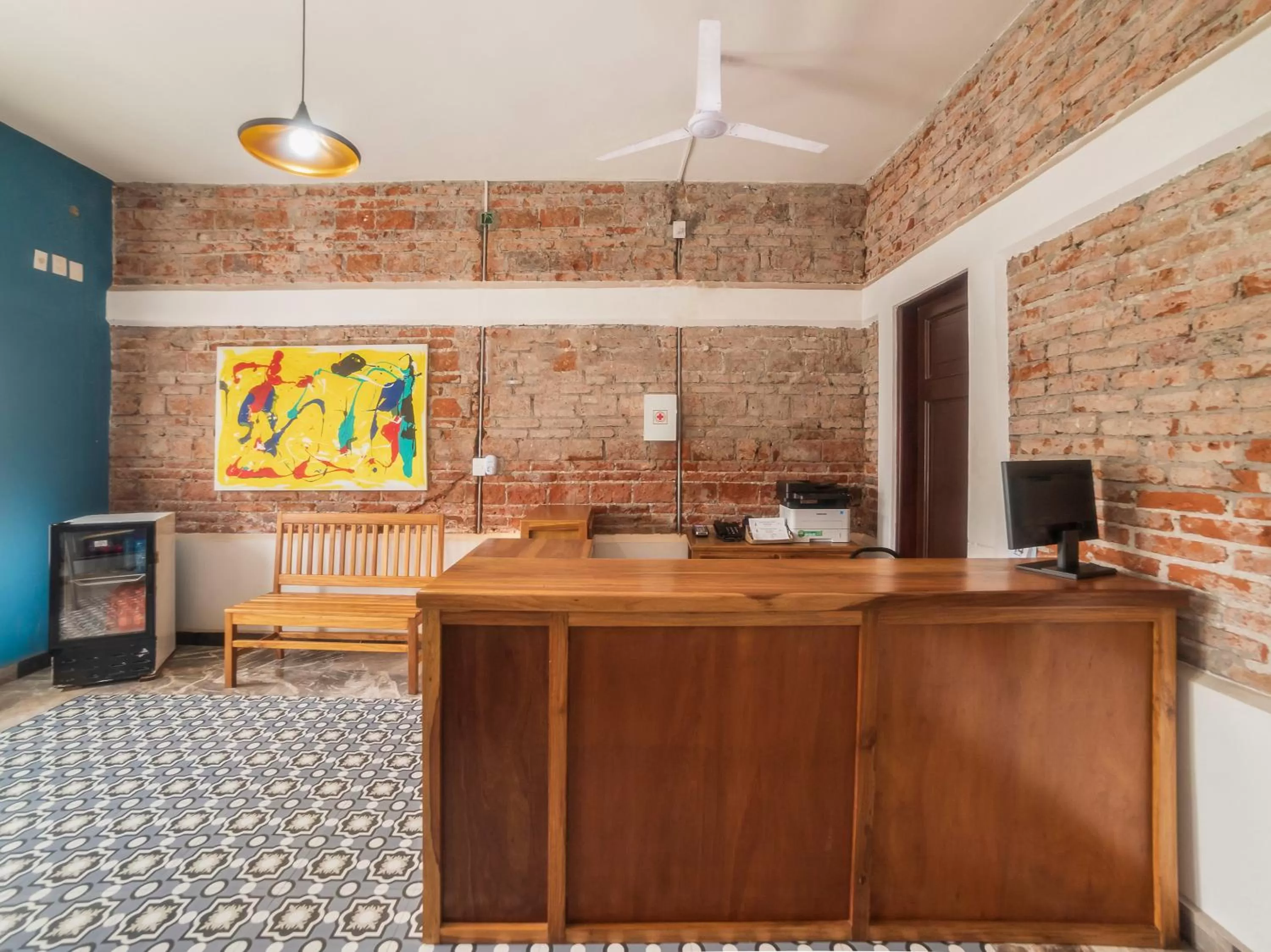 Lobby or reception in Hotel Meson del Barrio