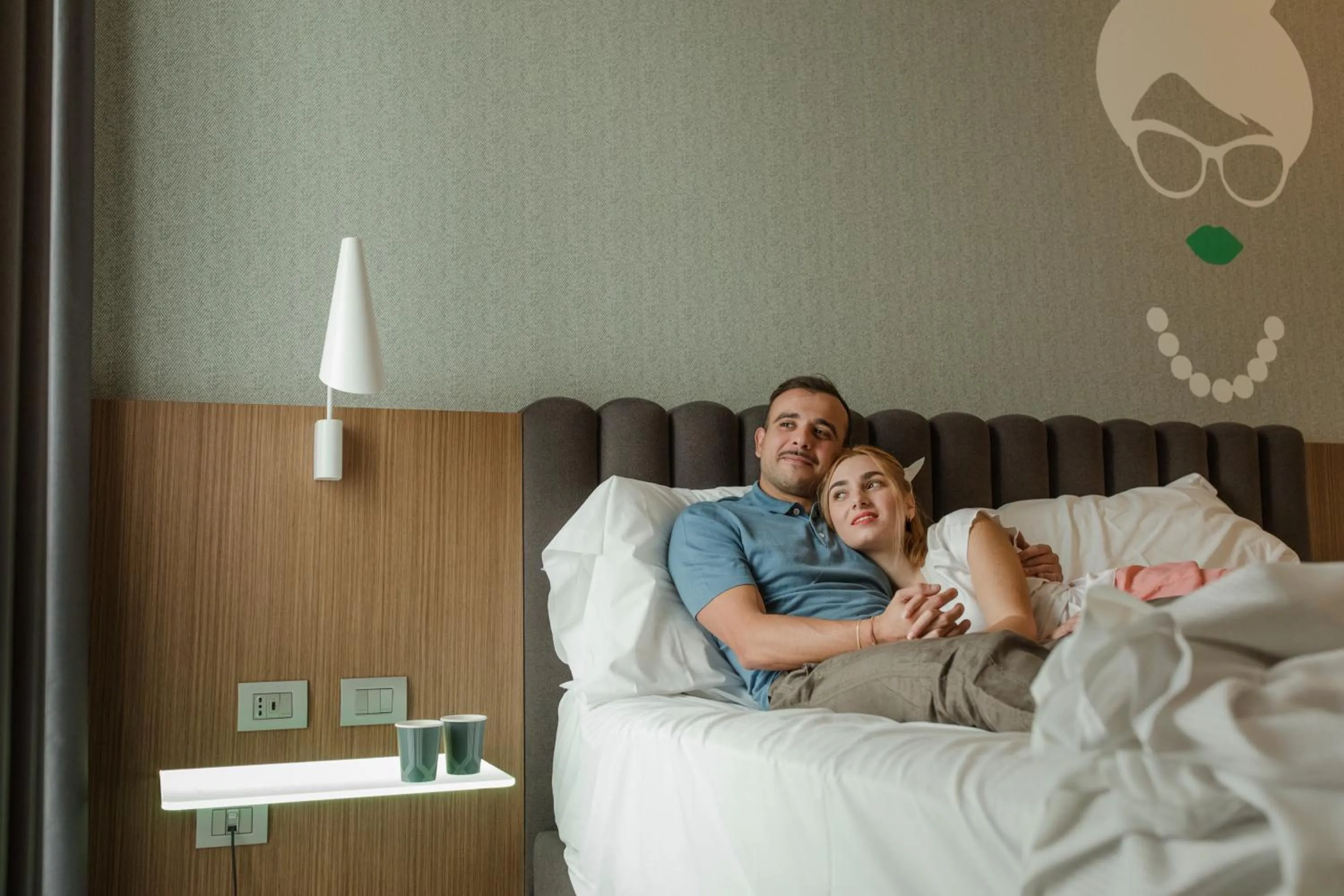 Bed in G Hotel Pescara