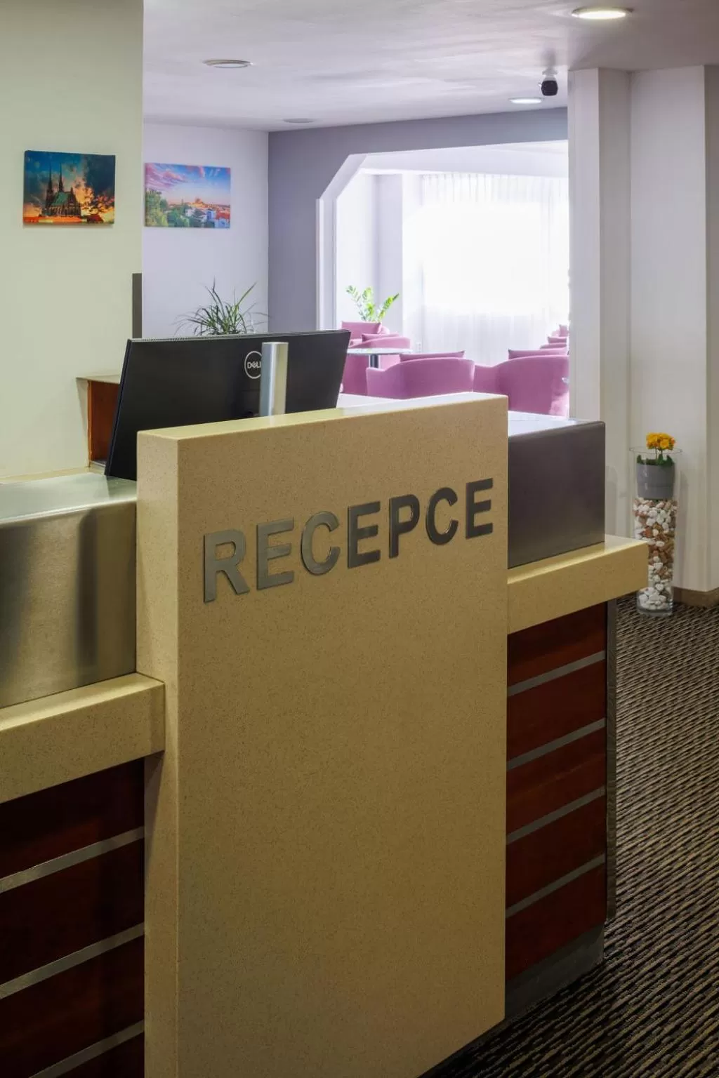 Lobby or reception in OREA Hotel Voro Brno