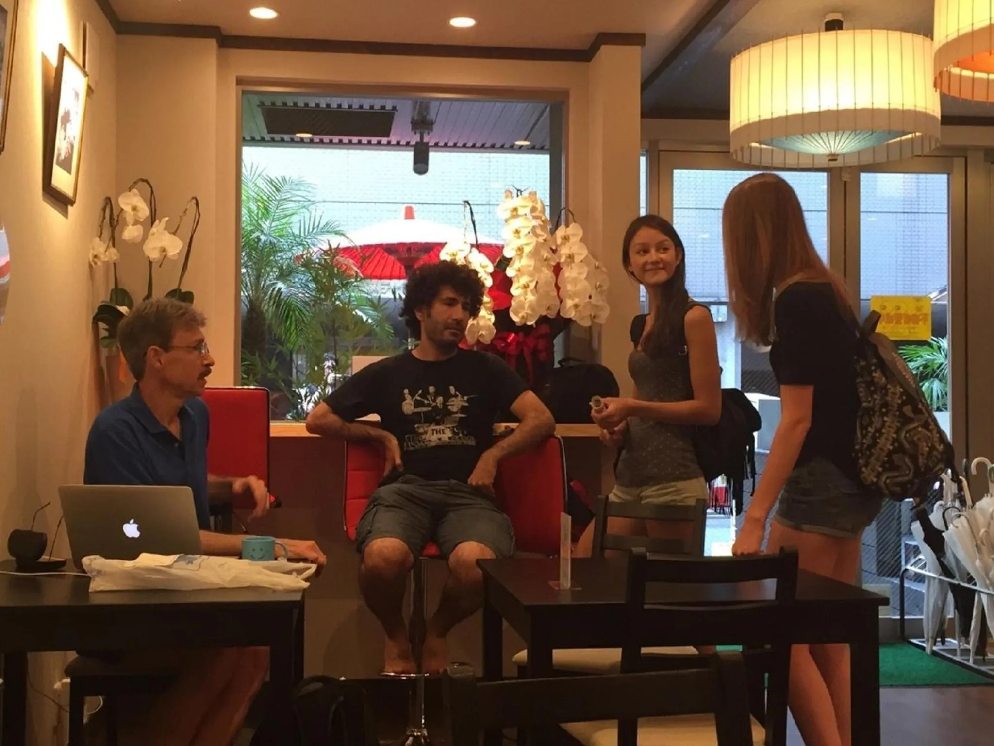 group of guests in HOSTEL WASABI Nagoya Ekimae