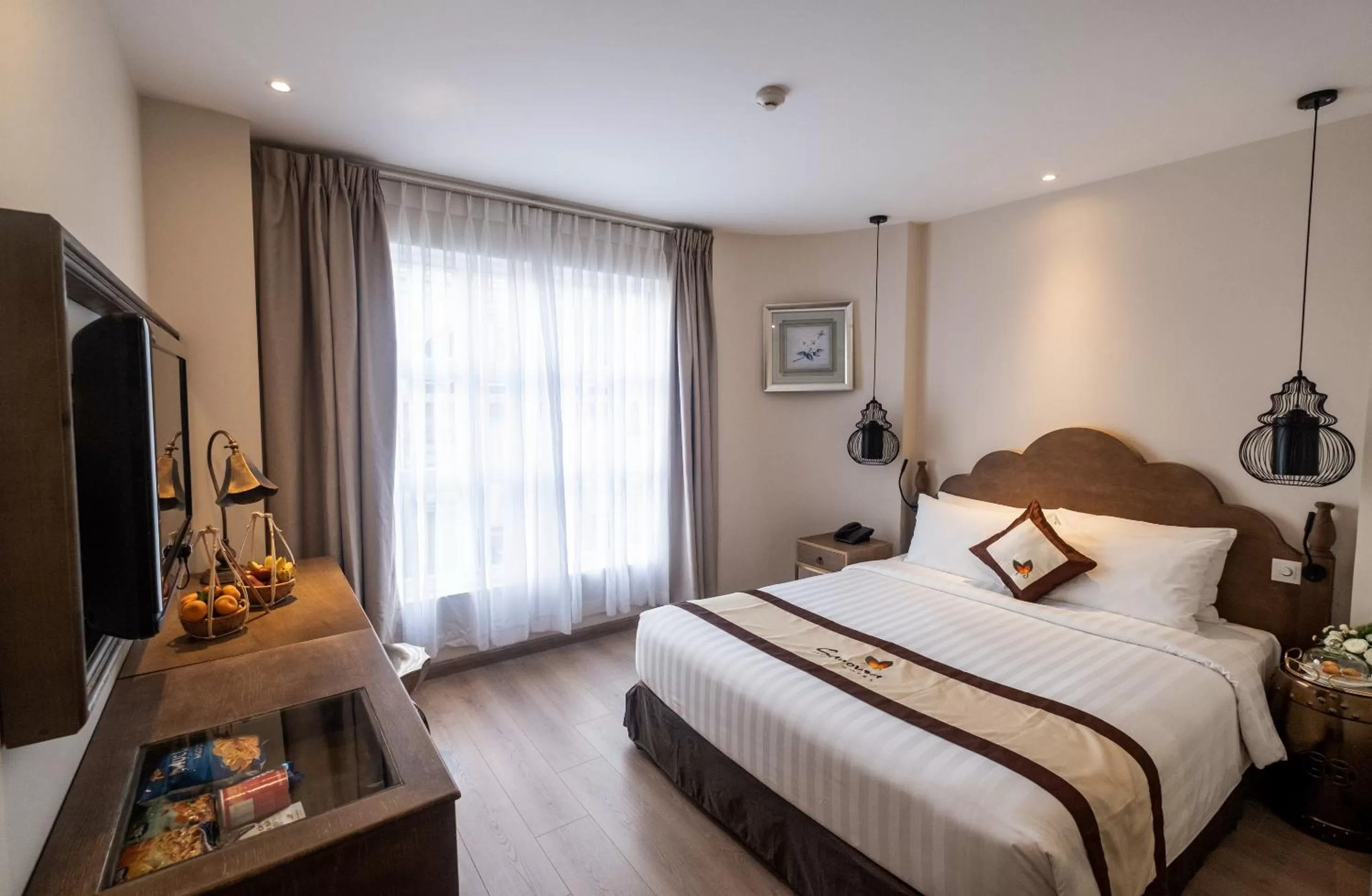 Bedroom, Bed in Sanouva Saigon Hotel