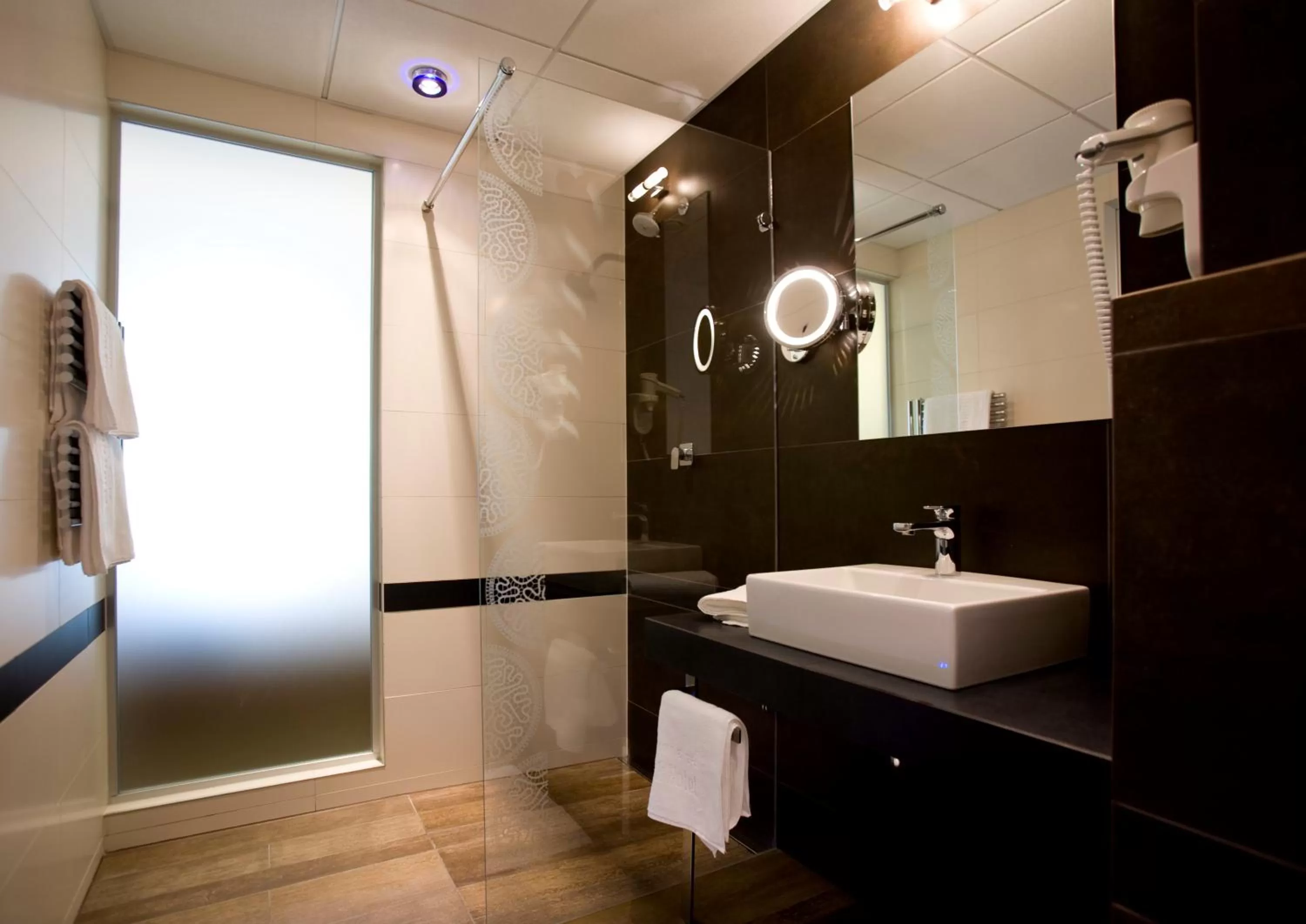 Shower in Bohinj Eco Hotel