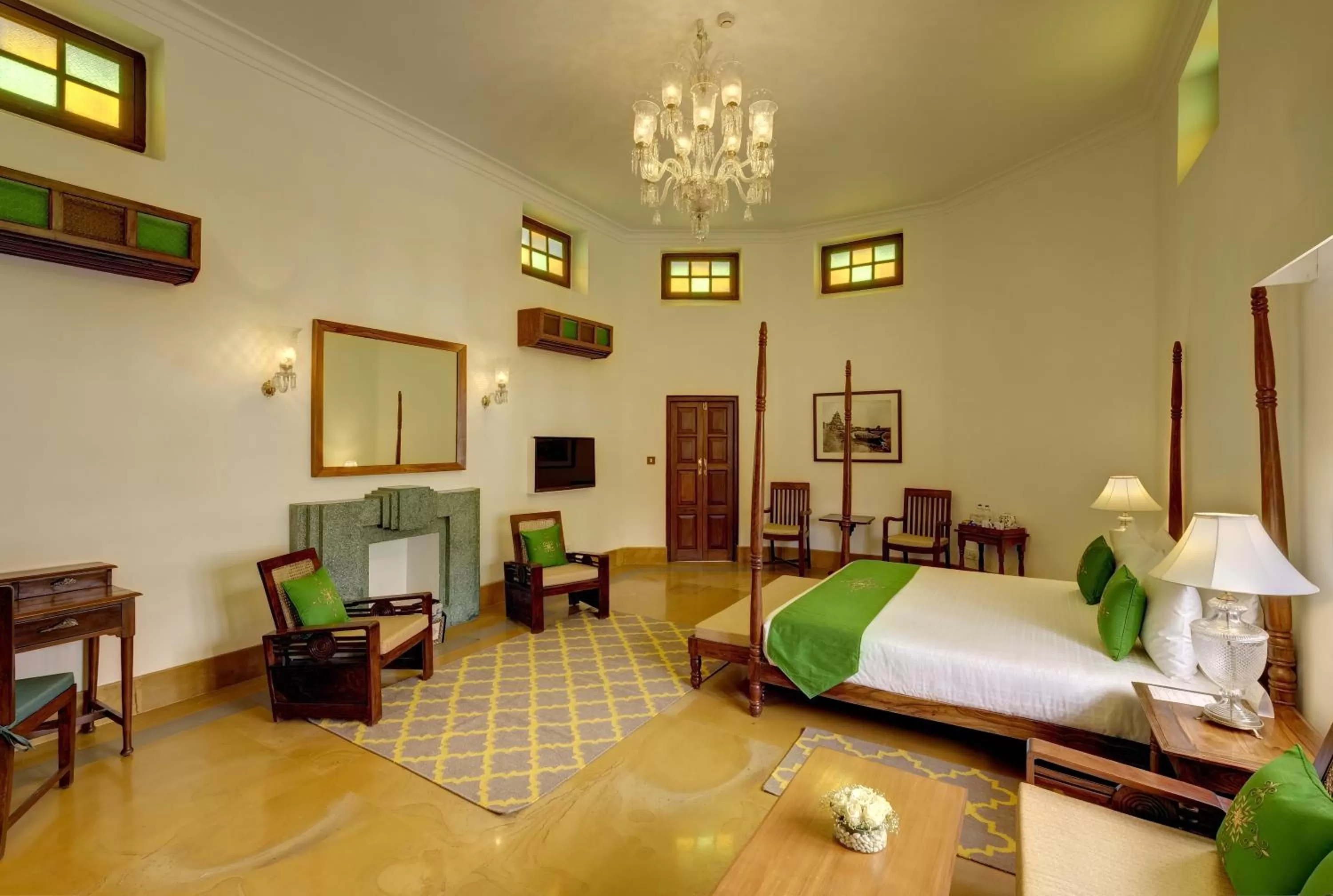Bedroom in lebua Lucknow