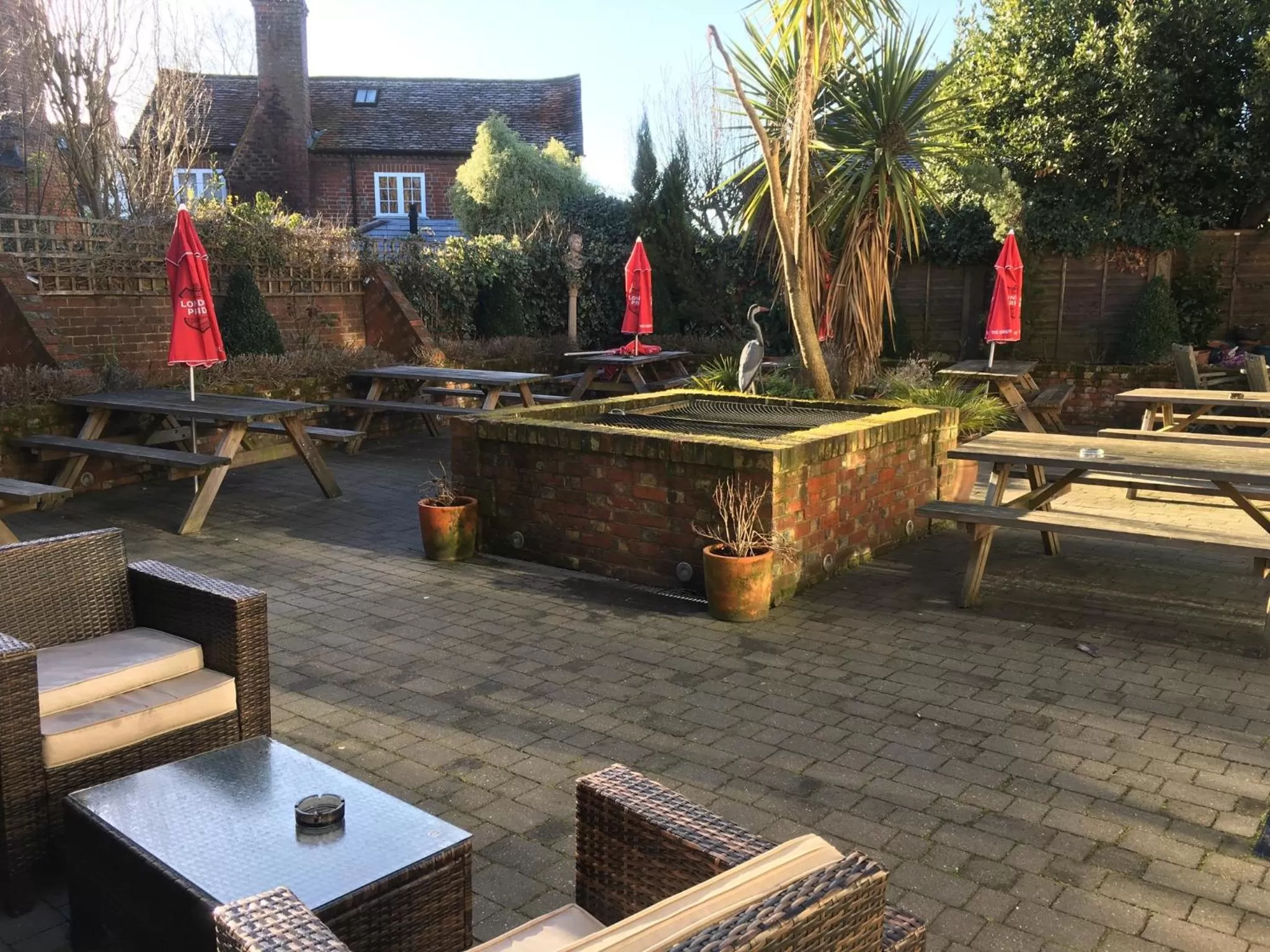 Property building in The White Hart pub and rooms