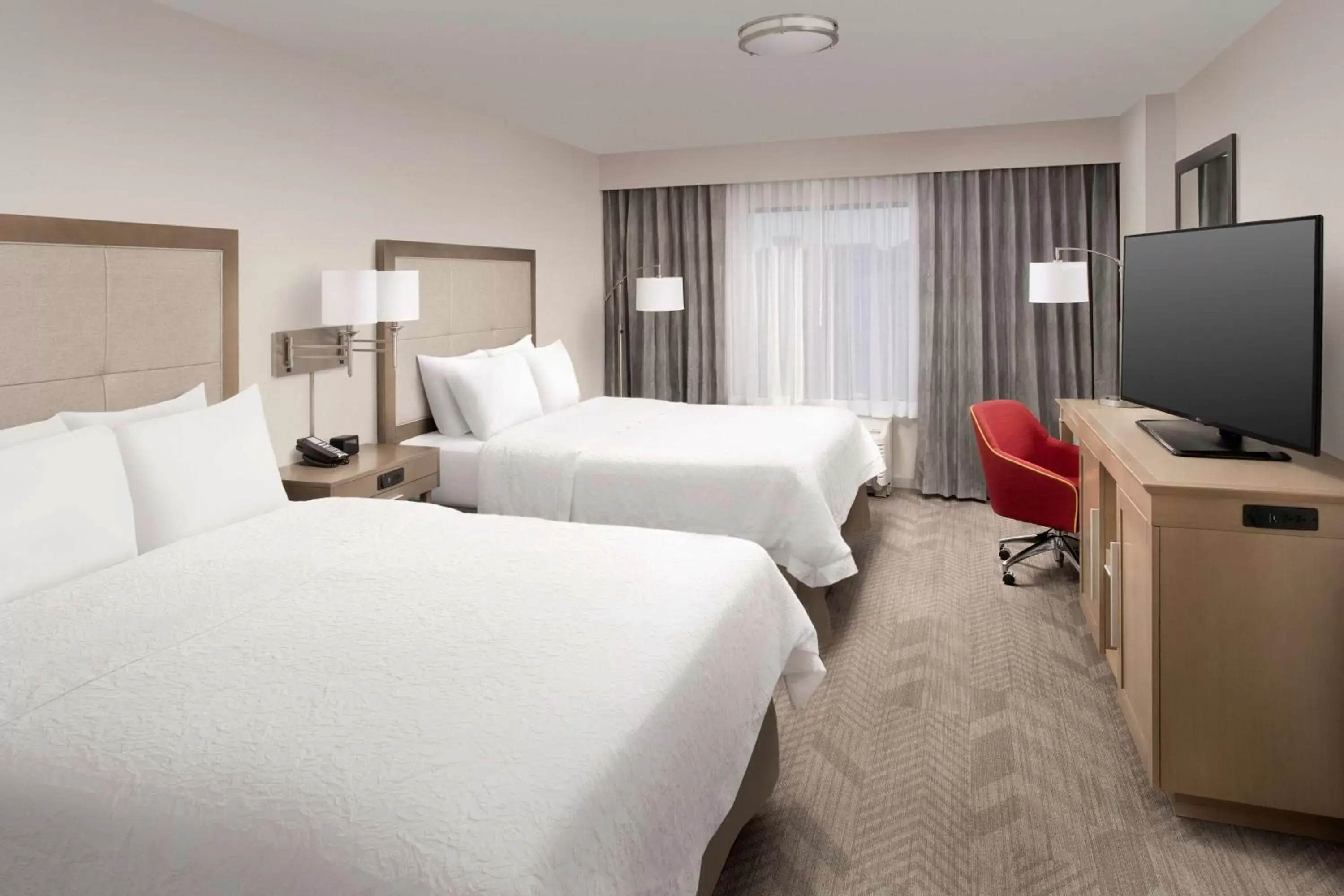 Queen Room with Two Queen Beds - Mobility Access/Non-Smoking in Hampton Inn & Suites Anaheim Garden Grove Queen Room with Two Queen Beds - Mobility Access/Non-Smoking in Hampton Inn & Suites Anaheim Garden Grove