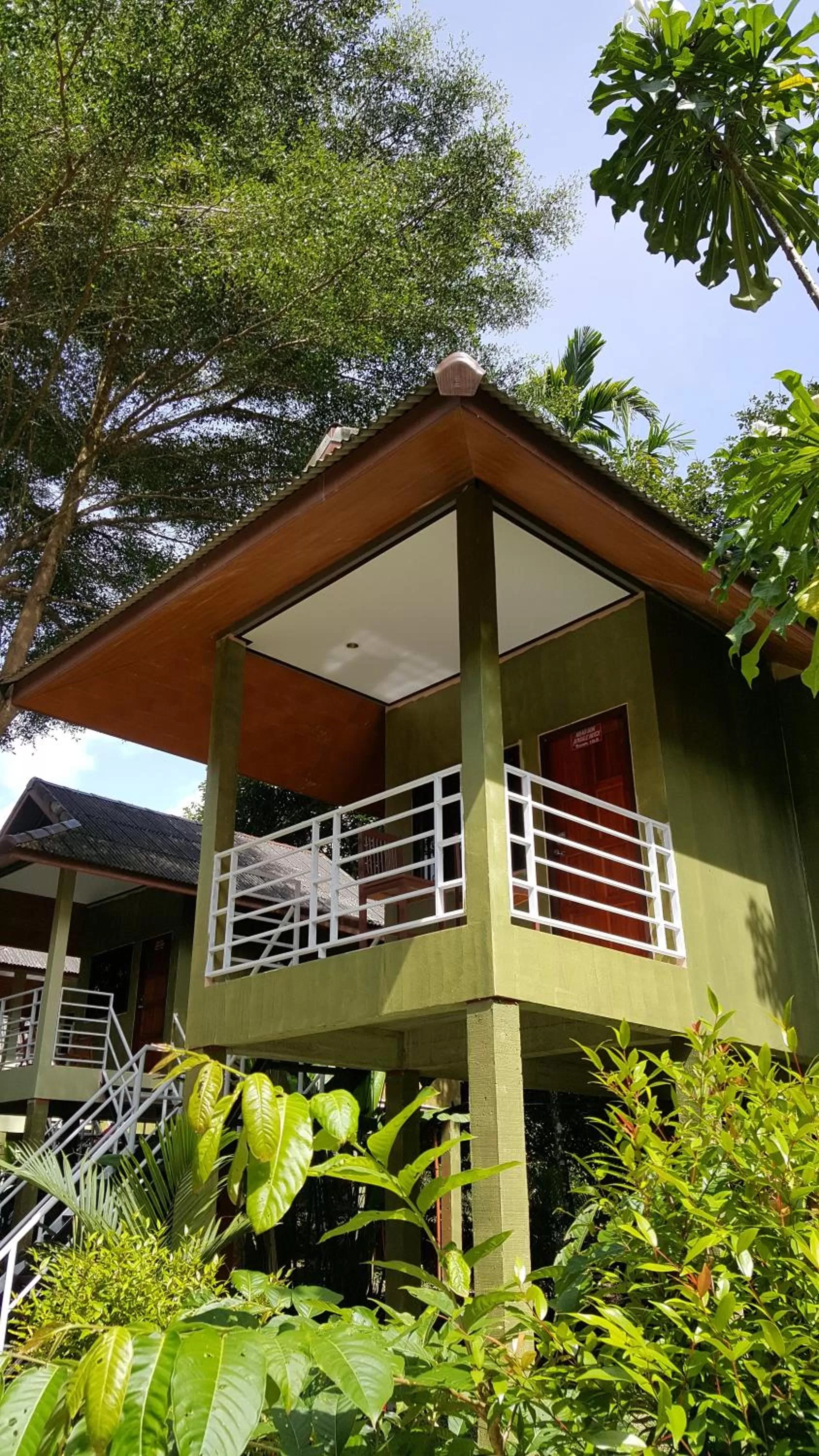 Property building in Khao Sok Jungle Huts Resort