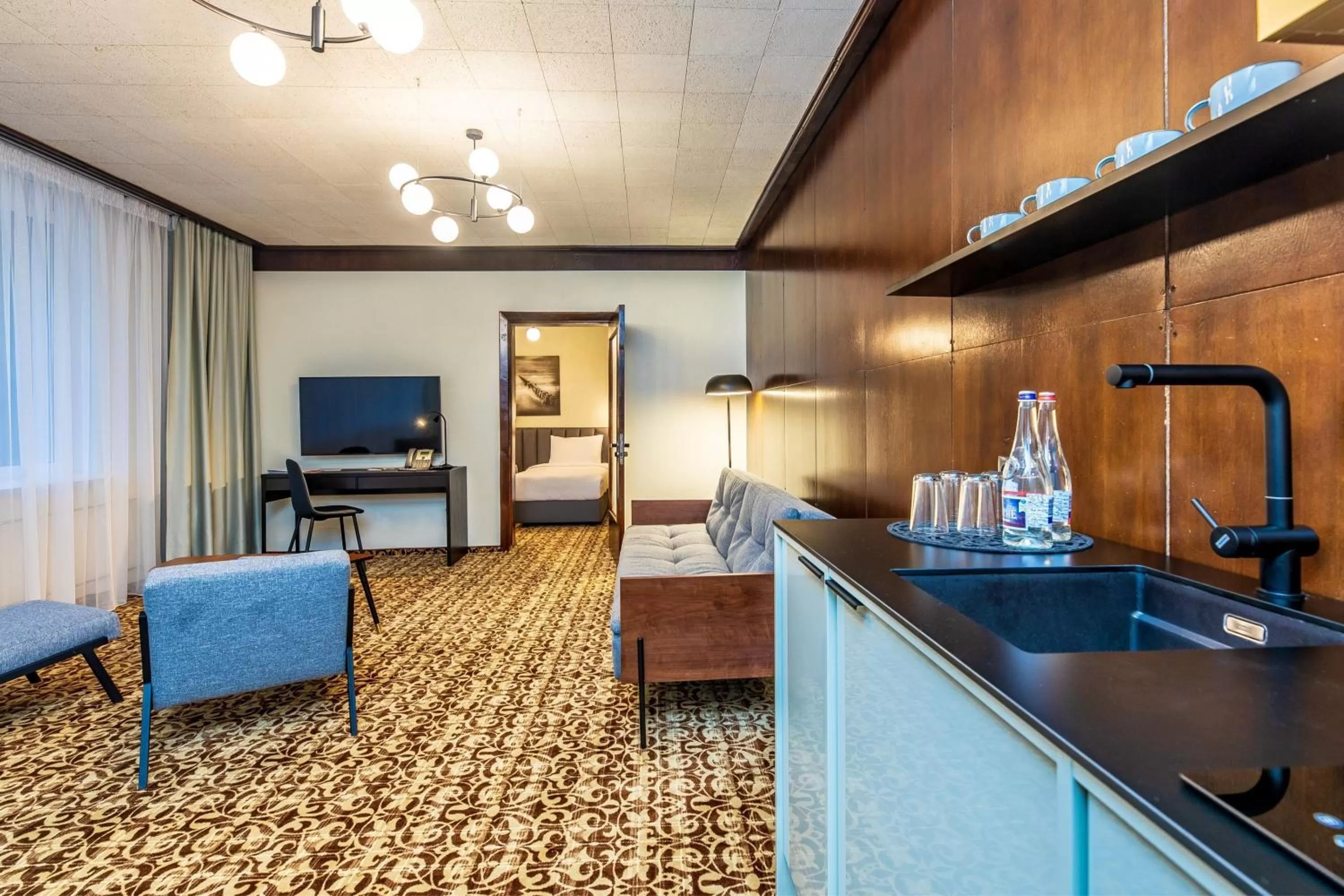 Living room in Žilvinas Hotel