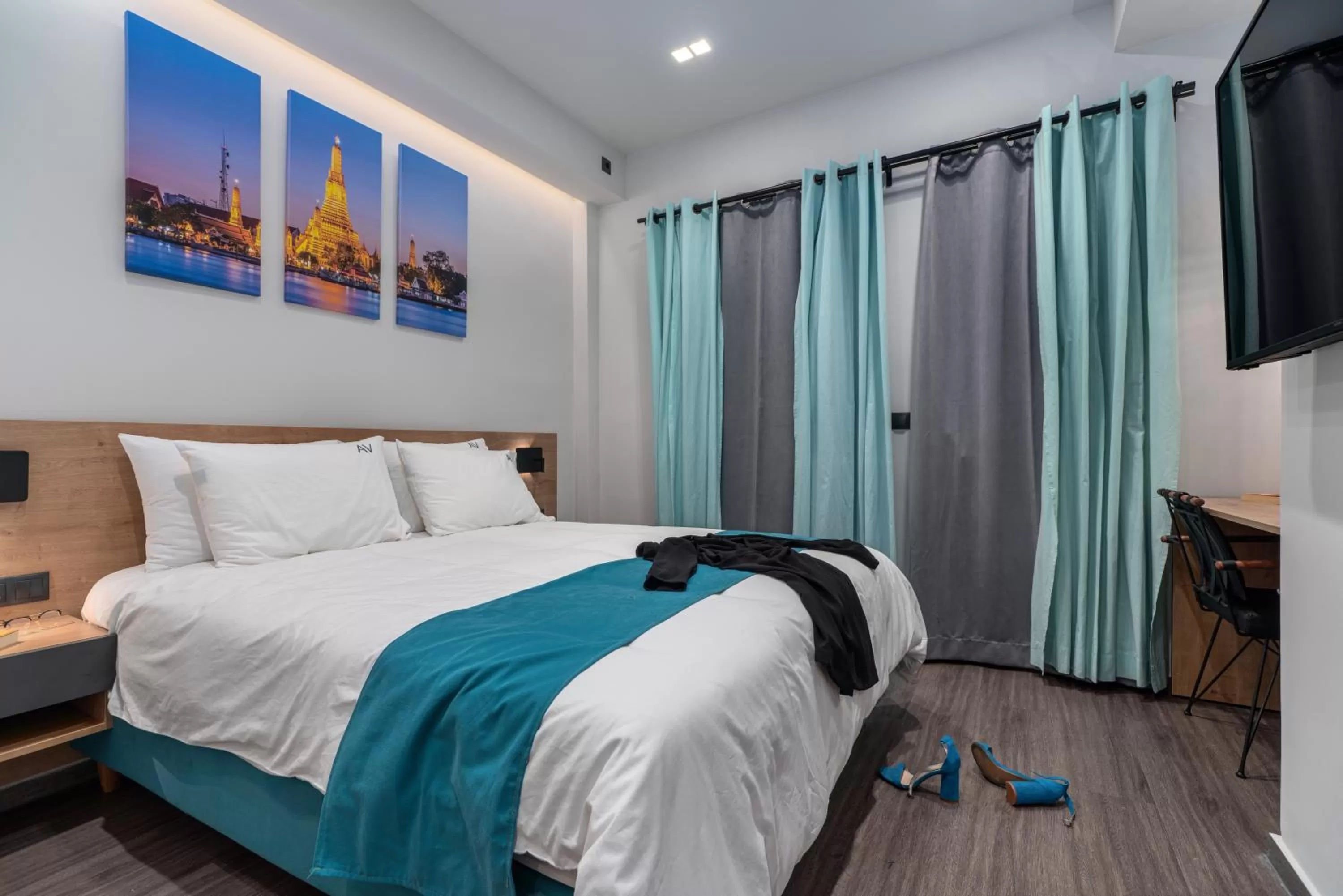 Bed in Exarchia House Project