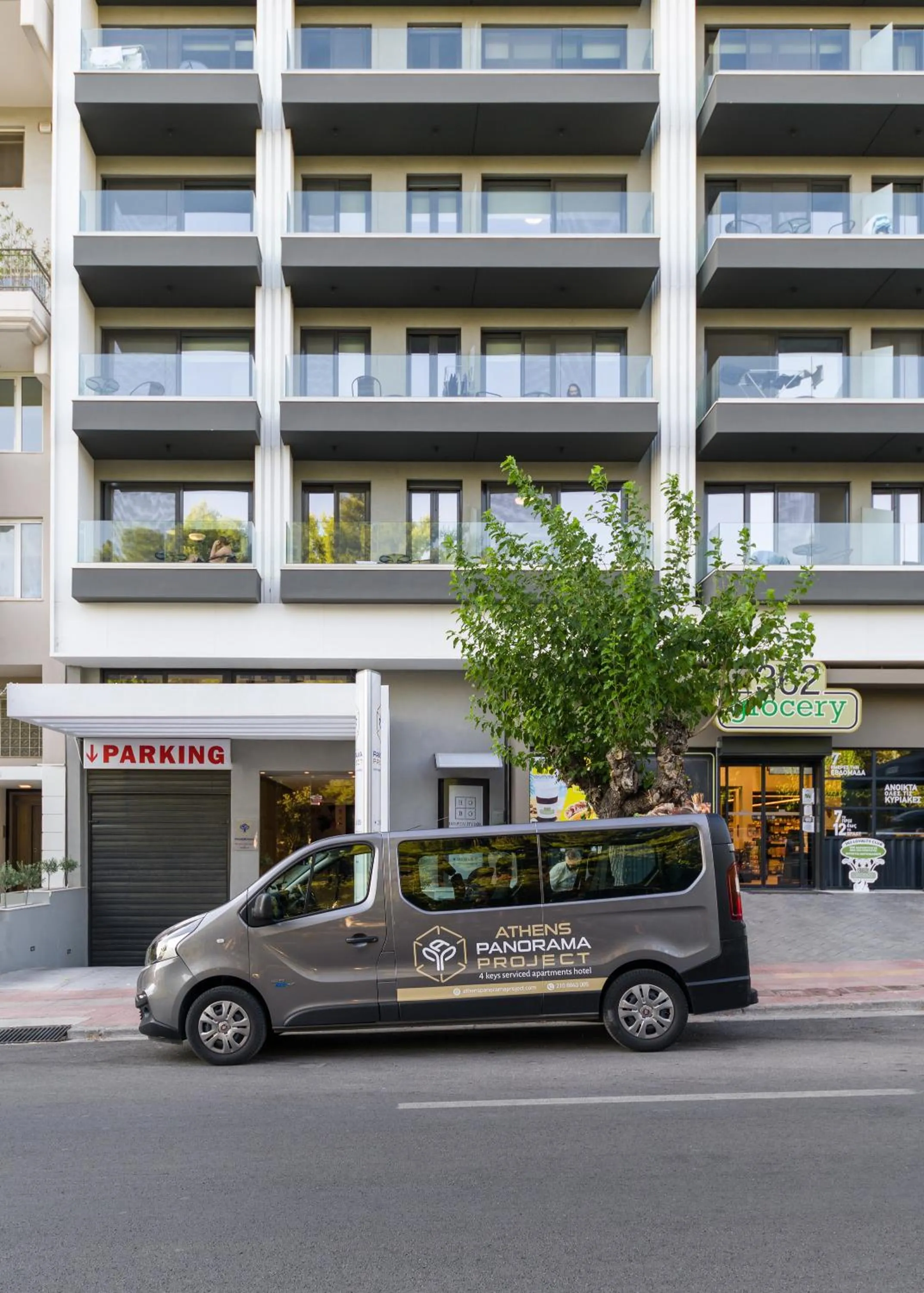 Property building in Athens Panorama Project