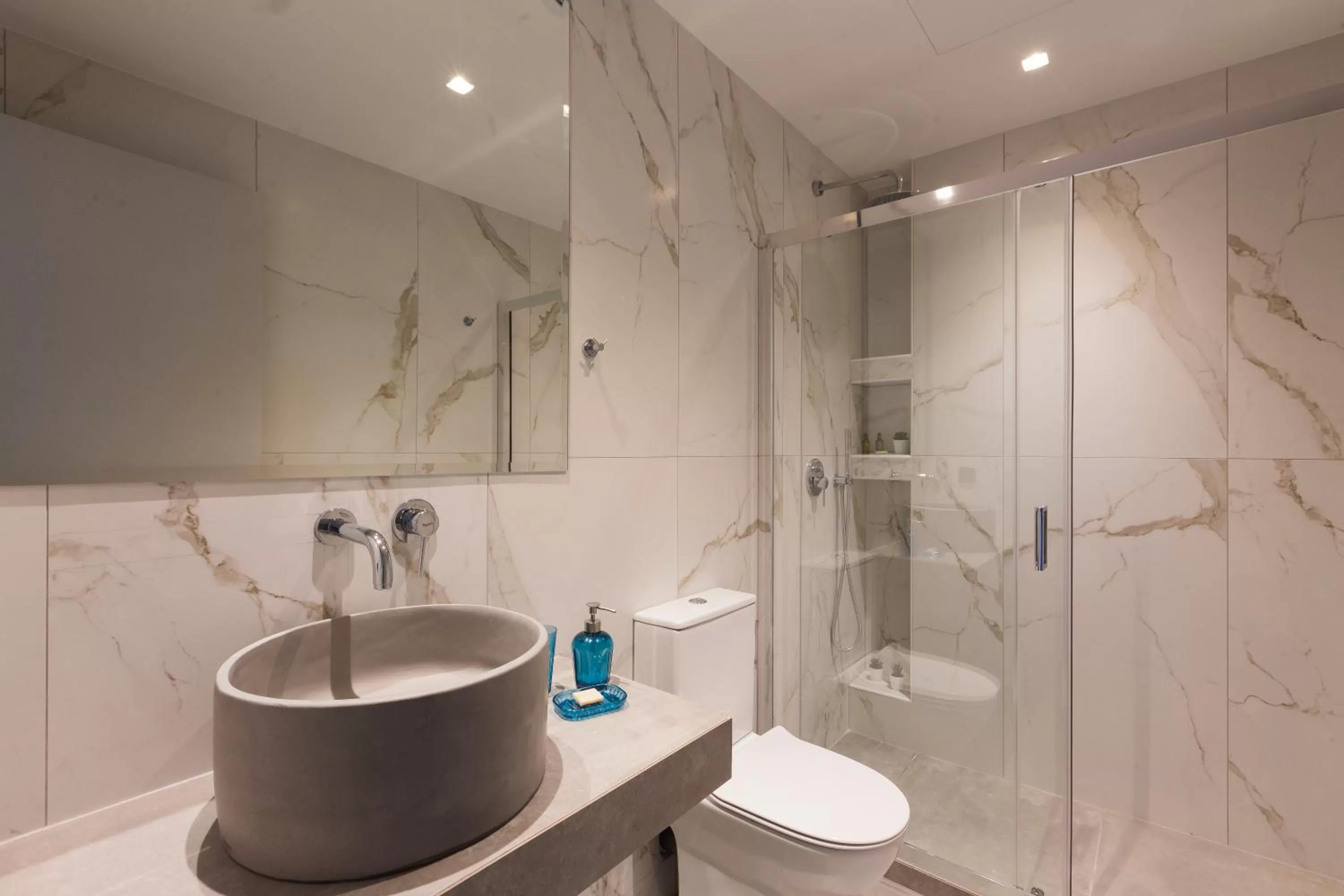 Bathroom in Athenian Central Apartments