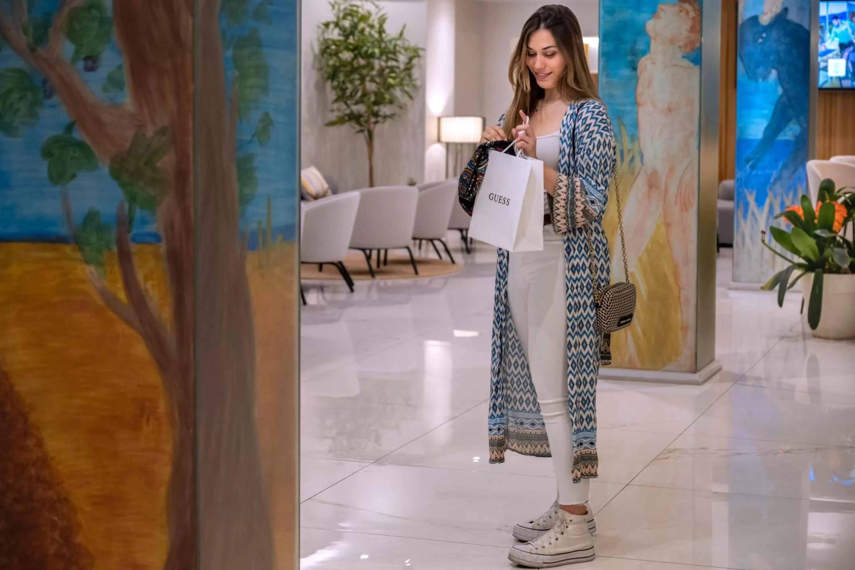 Lobby or reception in Hotel SERHS Rivoli Rambla