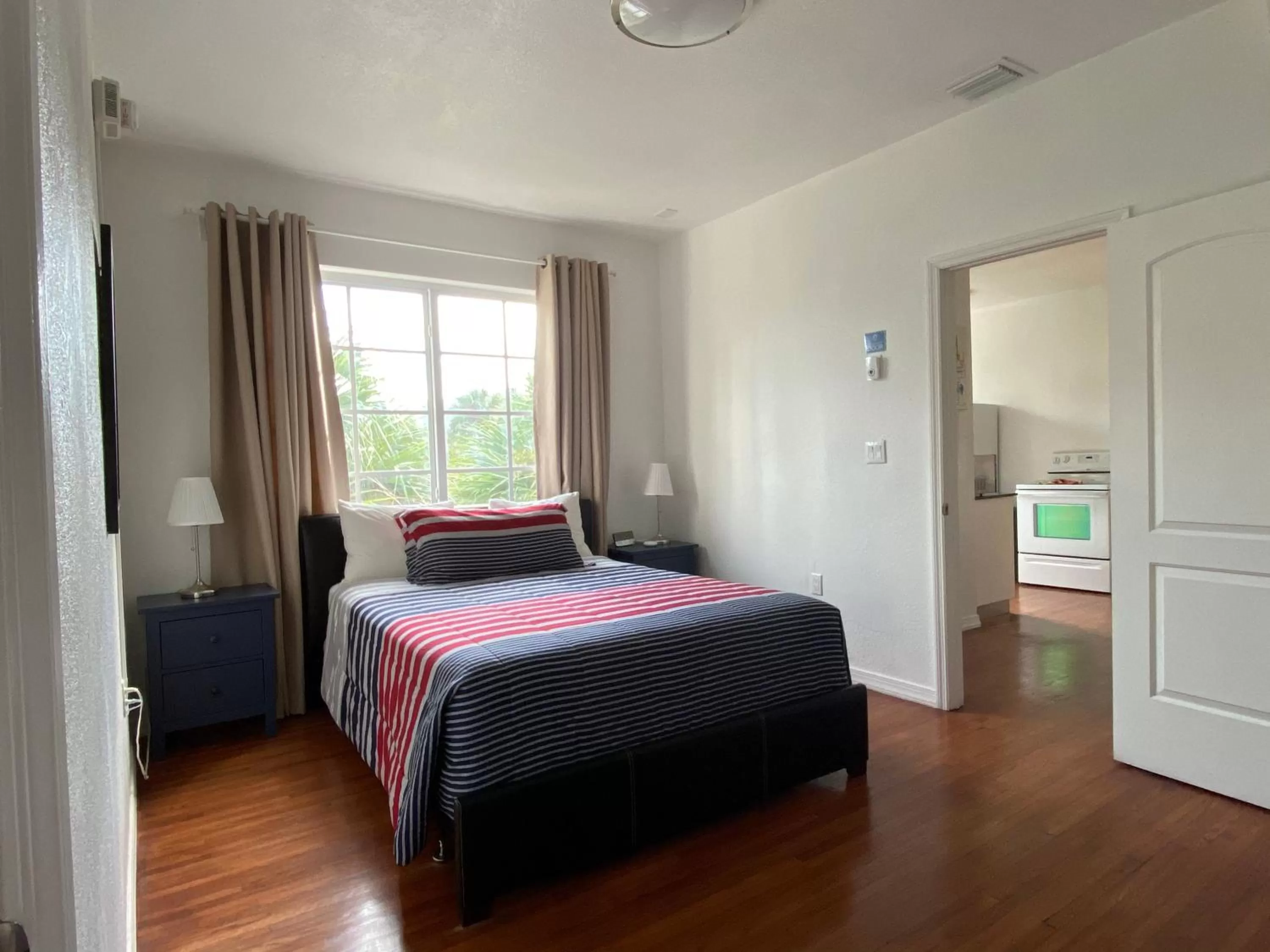 Bed in Harding Boutique Apartments