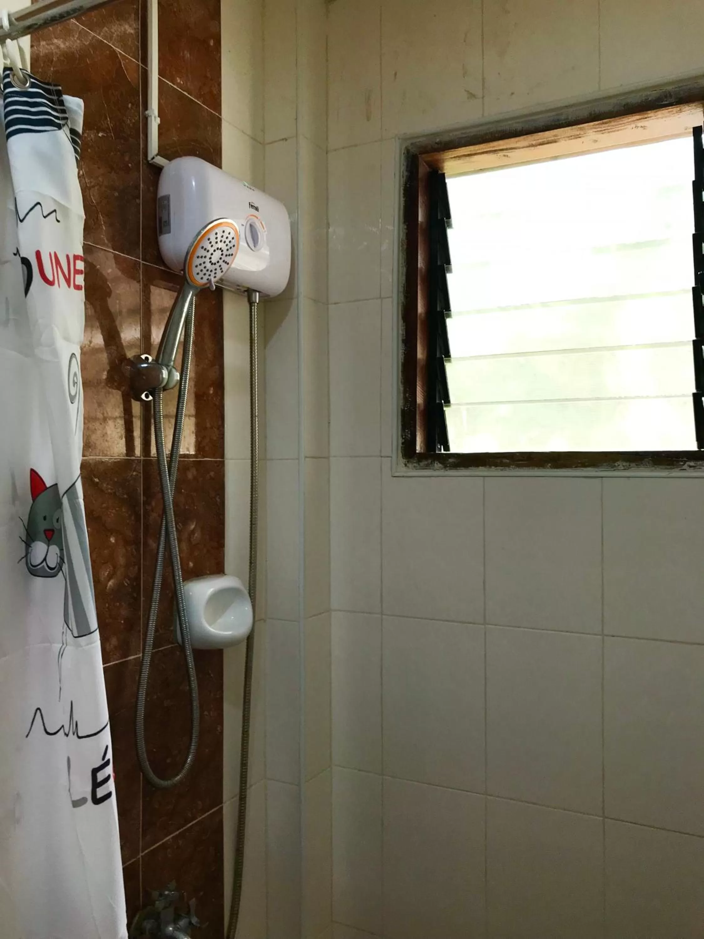 Bathroom in D's Oceanview Beach Resort