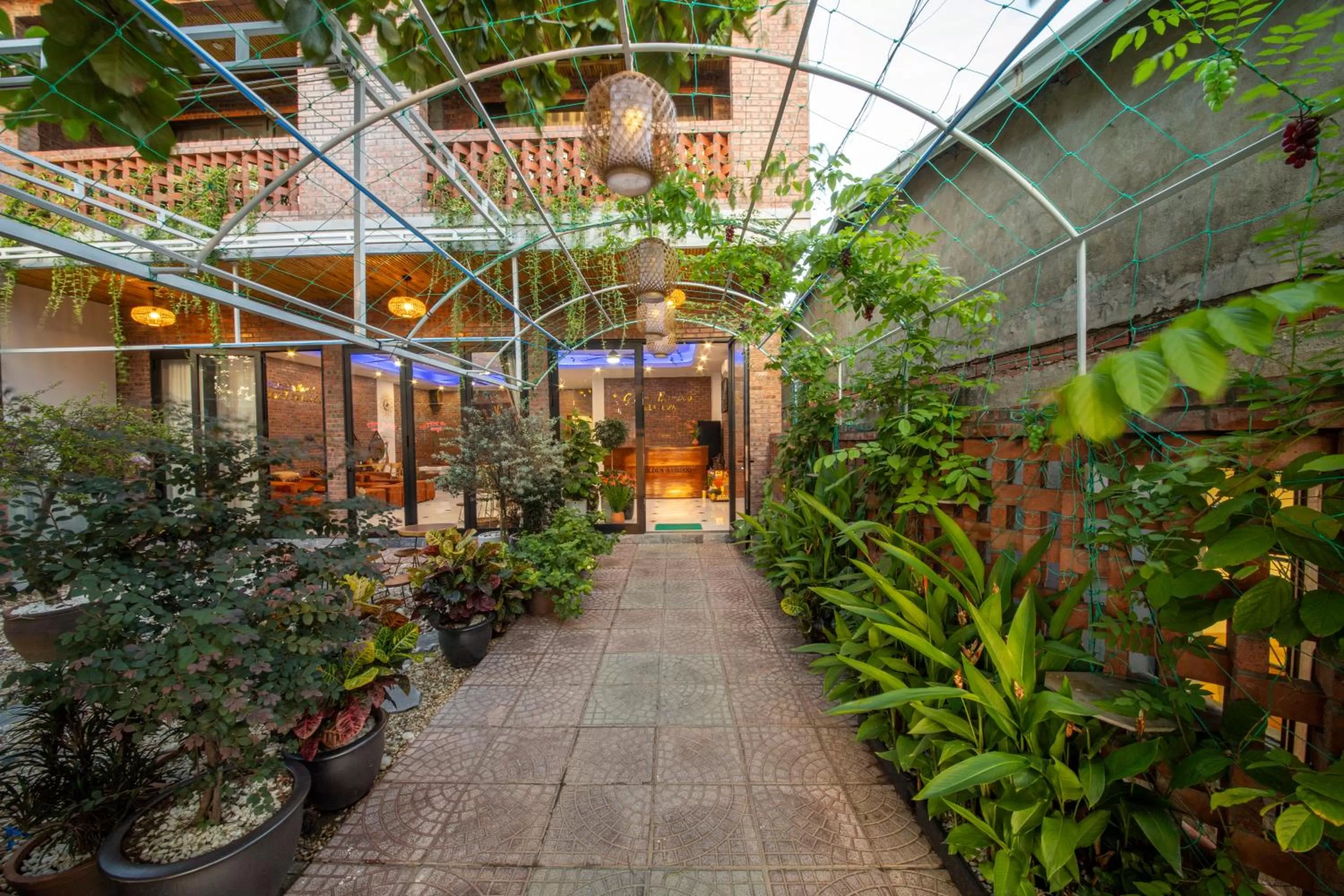 Garden in Hoi An Golden Bamboo An Bang Beach Villa & Spa