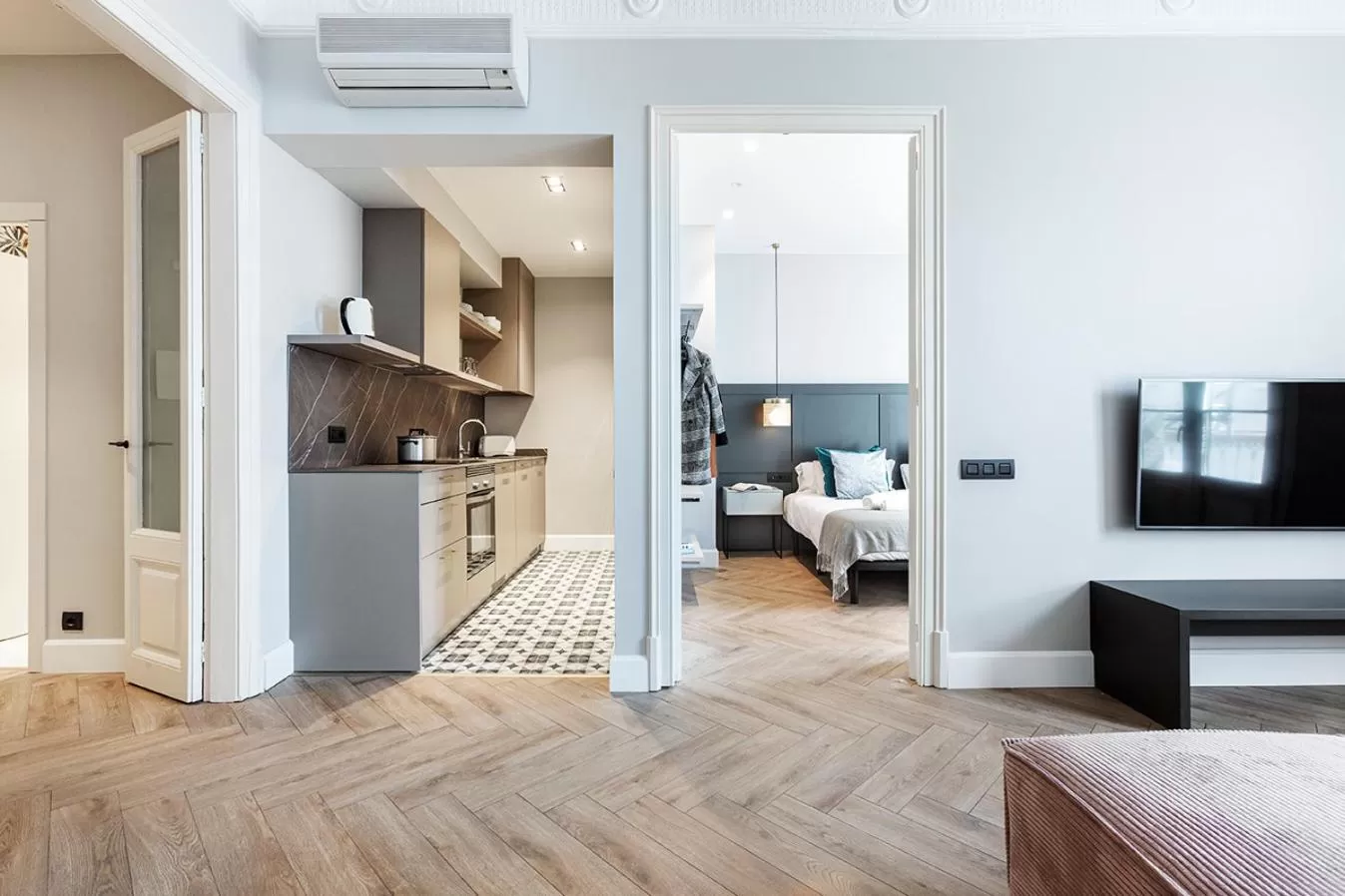 TV and multimedia, Bed in Weflating City Center