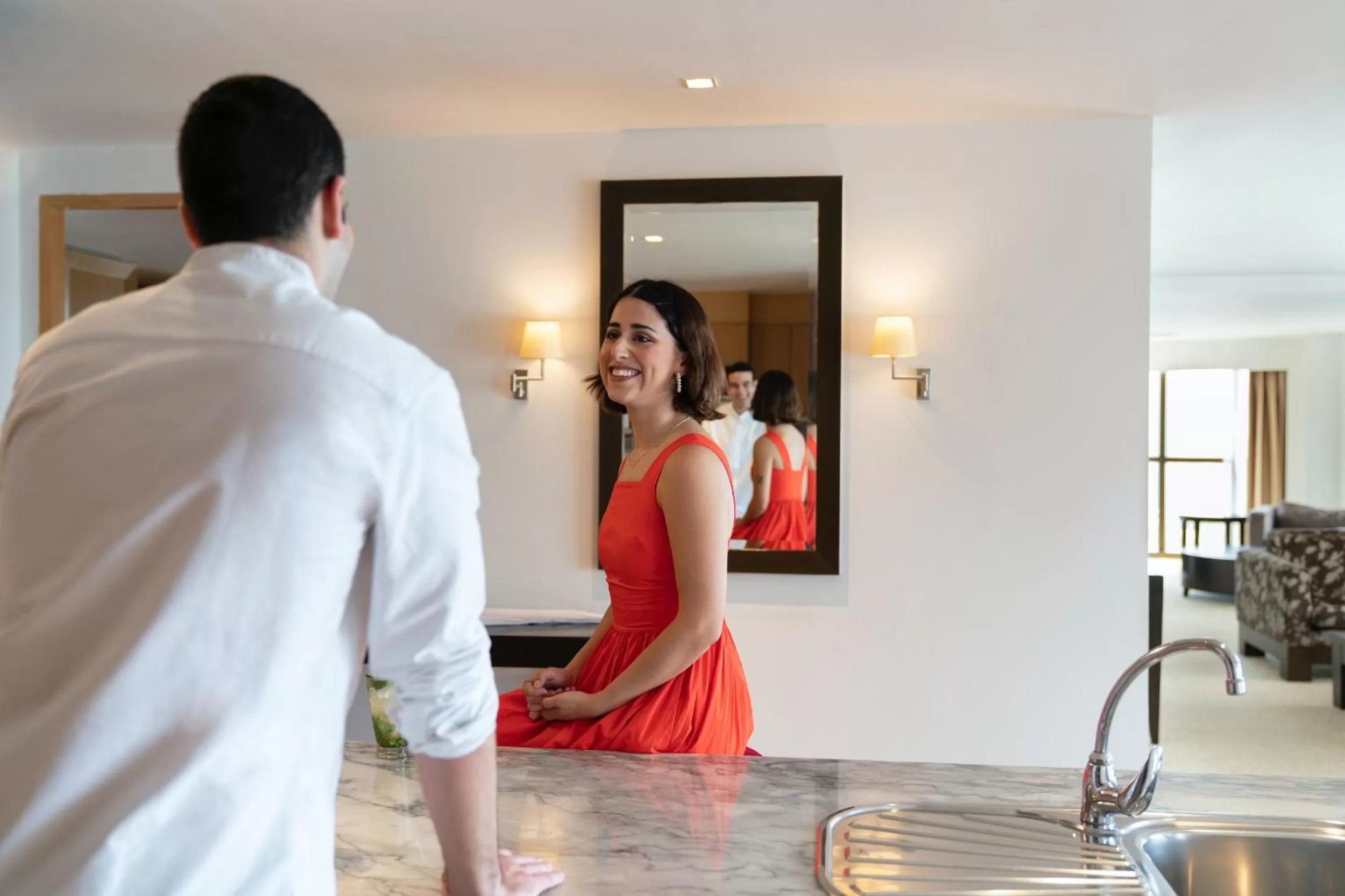 Living room in lebua at State Tower