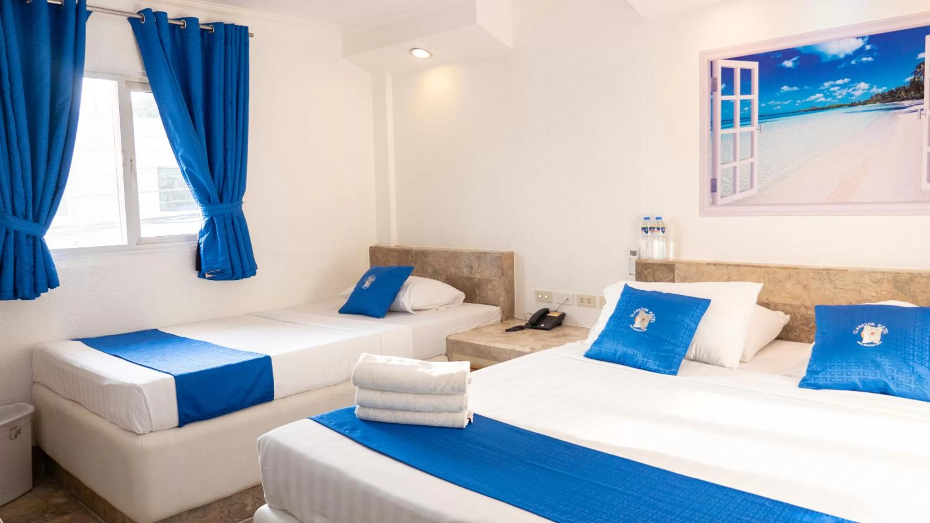 Bed in Clarkton Hotel Apartment