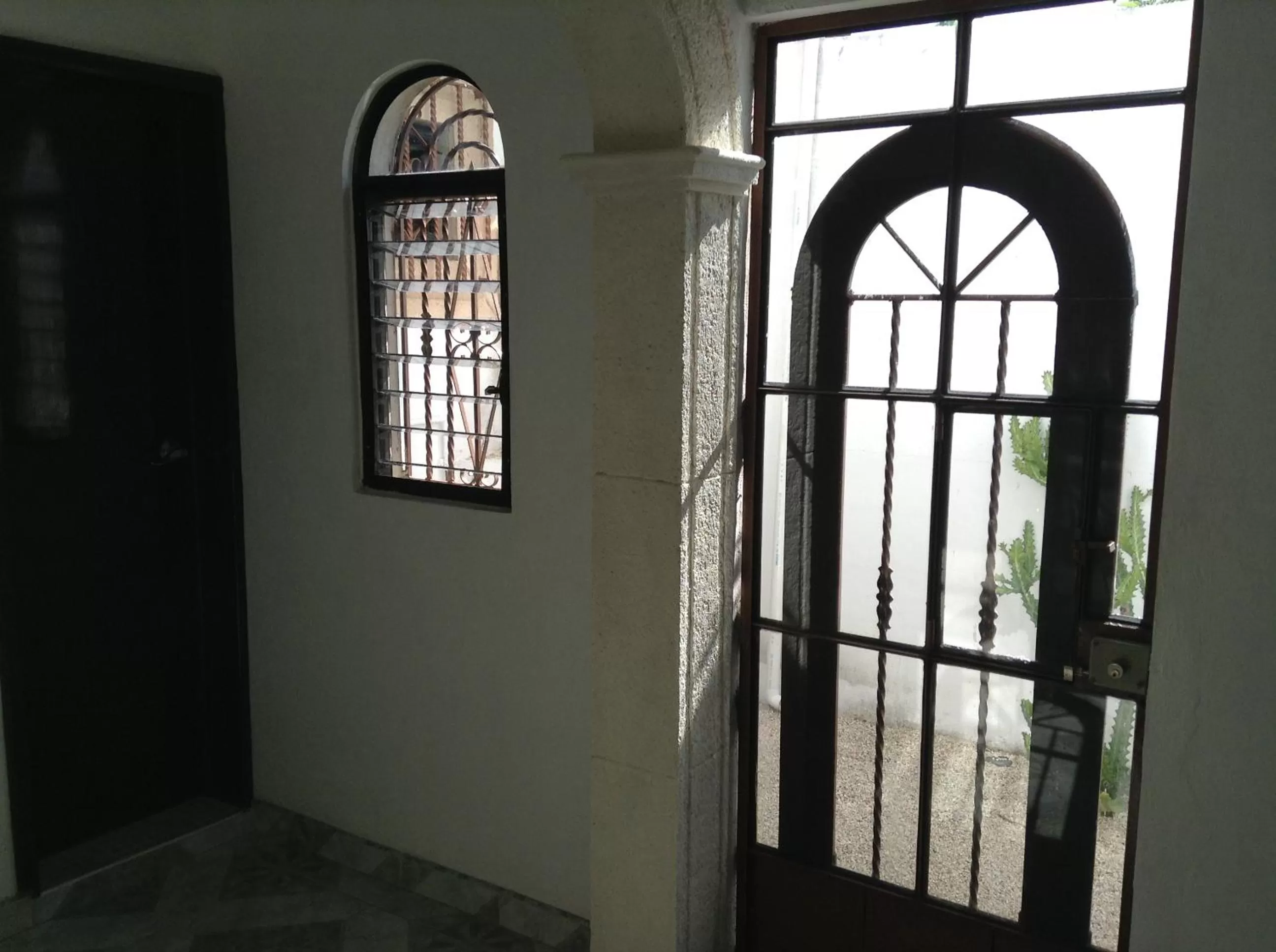 Garden view in Posada Ya´ax Ich