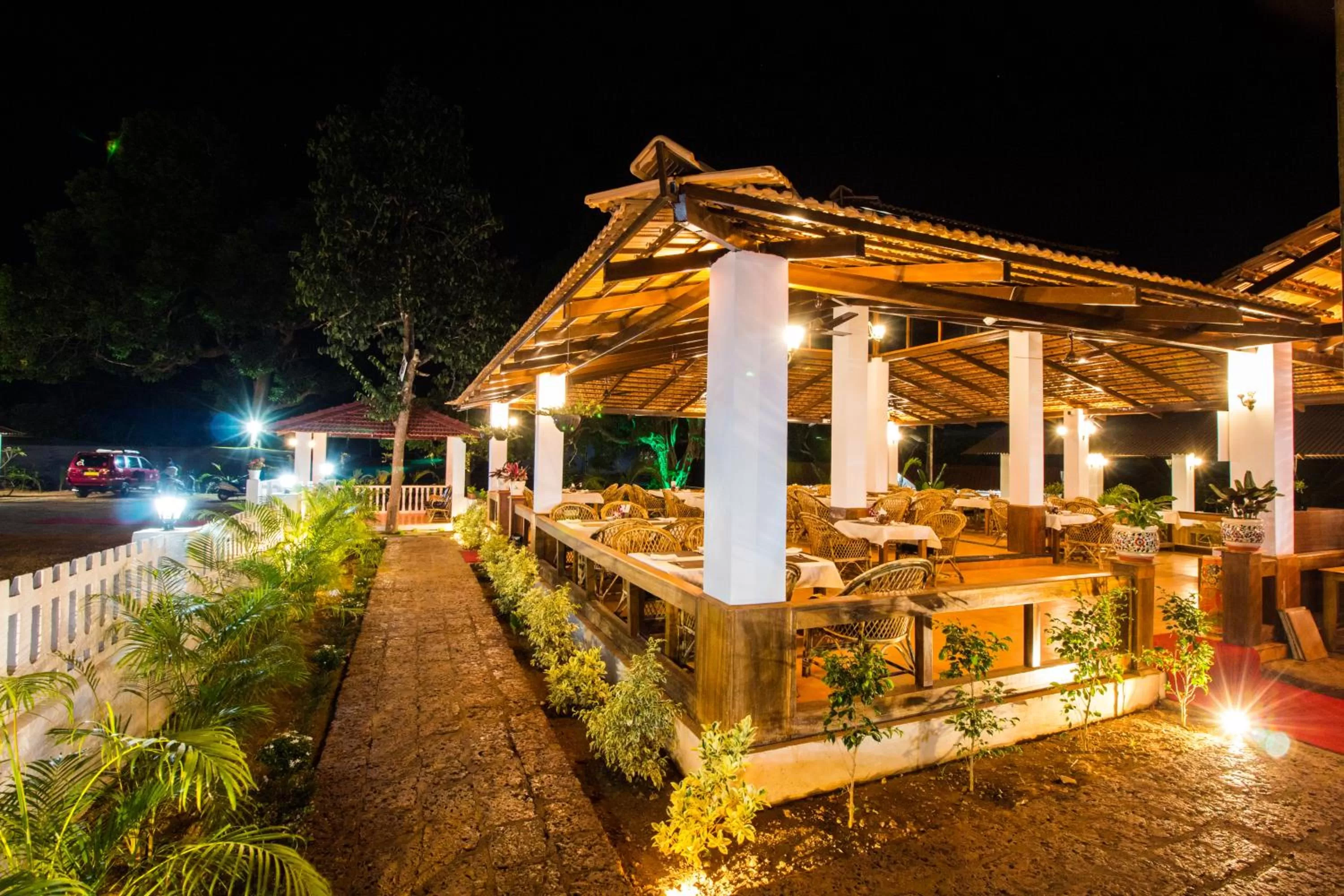 Restaurant/places to eat in Wild Berry Resort Agonda