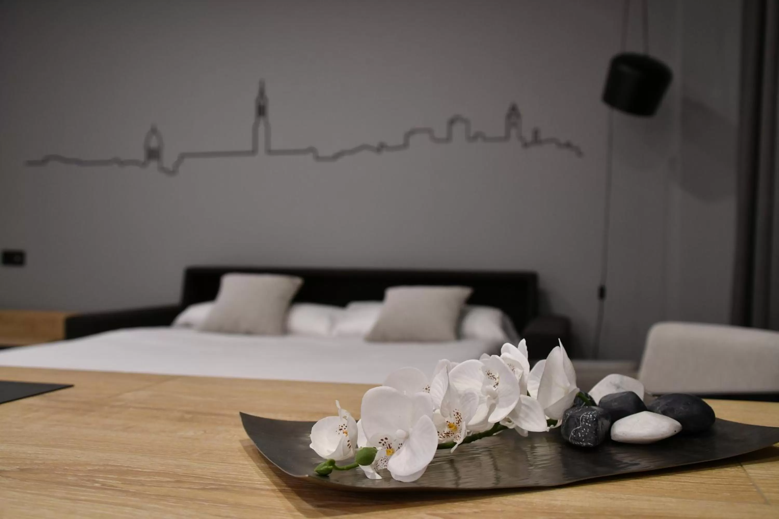 Bed in Hotel Class Valls