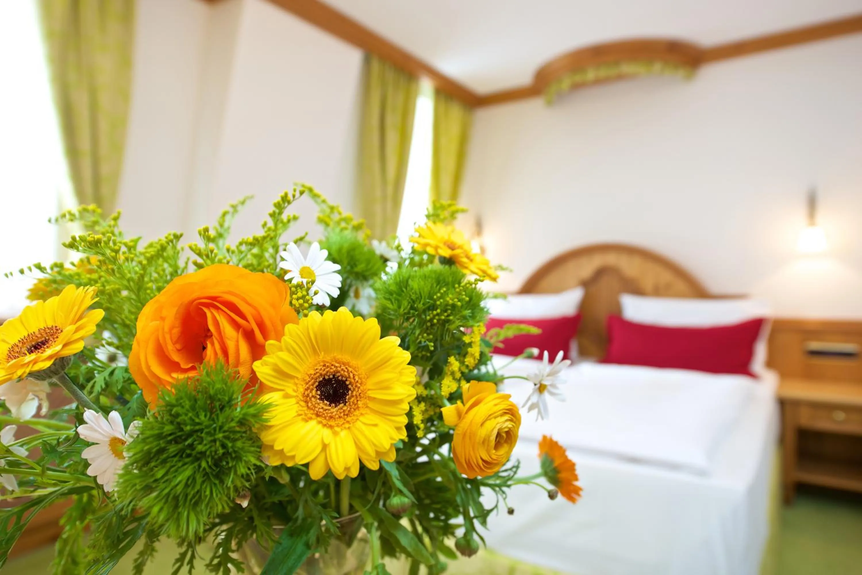 Decorative detail, Bed in Park Hotel Laim